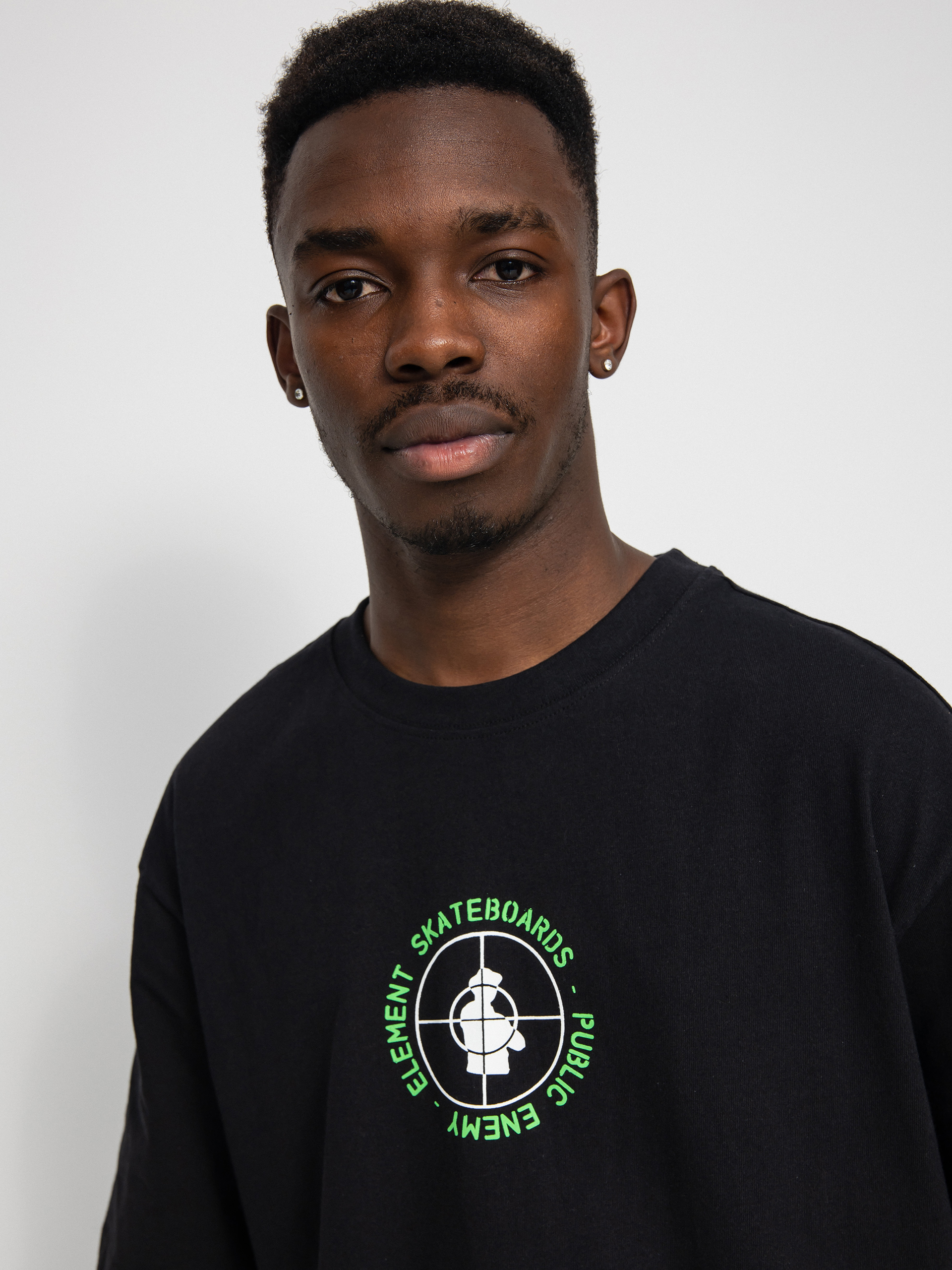 Tricou Element Pexe Target (flint black)