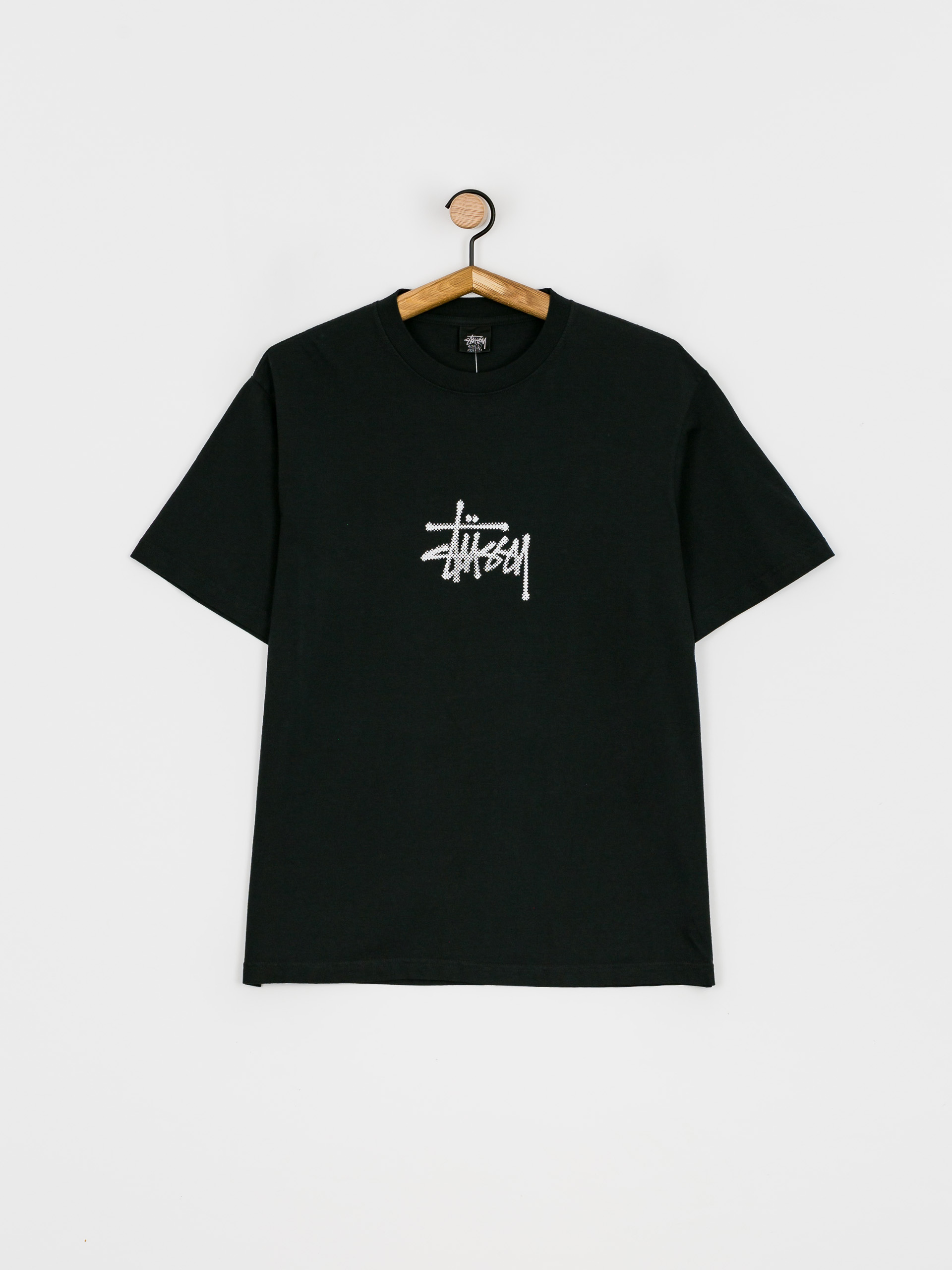 Tricou Stussy Surf Tomb Pig. Dyed (black)