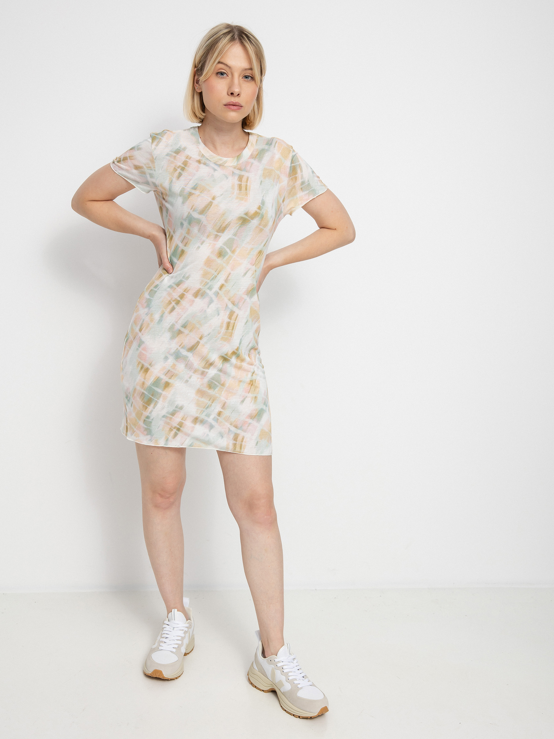 Fustă RVCA Linen Rover Wmn (whisper white)