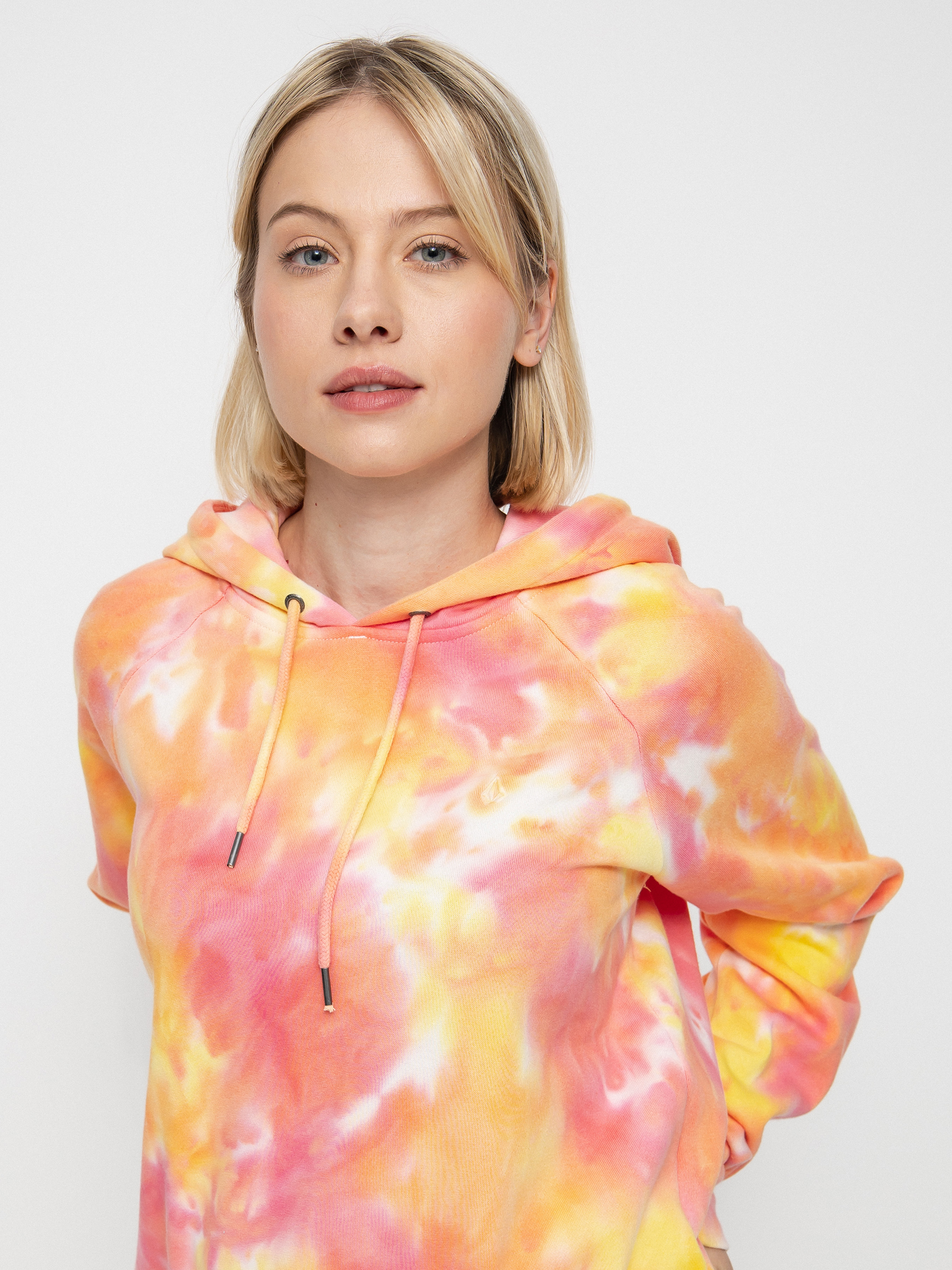 Hanorac cu glugă Volcom Truly Stokin HD Wmn (multi)