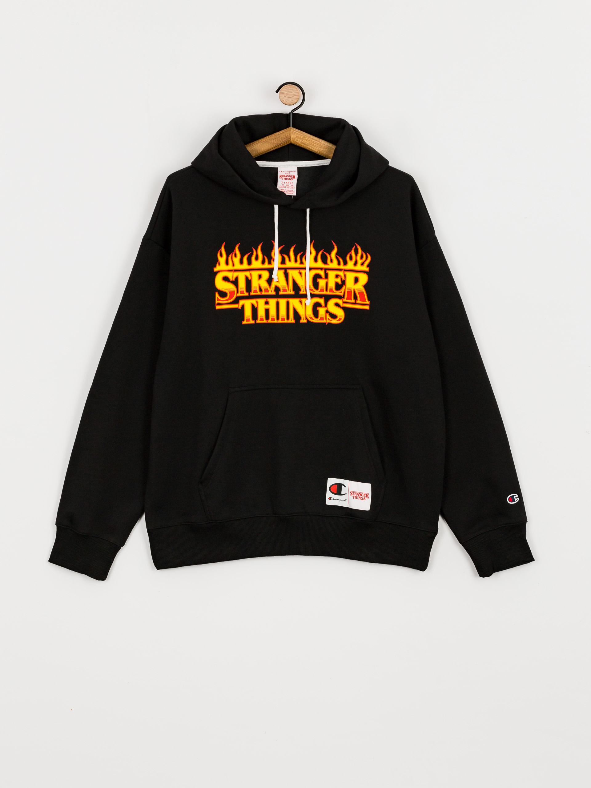 Hanorac cu glugă Champion X Stranger Things Hooded Sweatshirt 217780 HD (nbk)