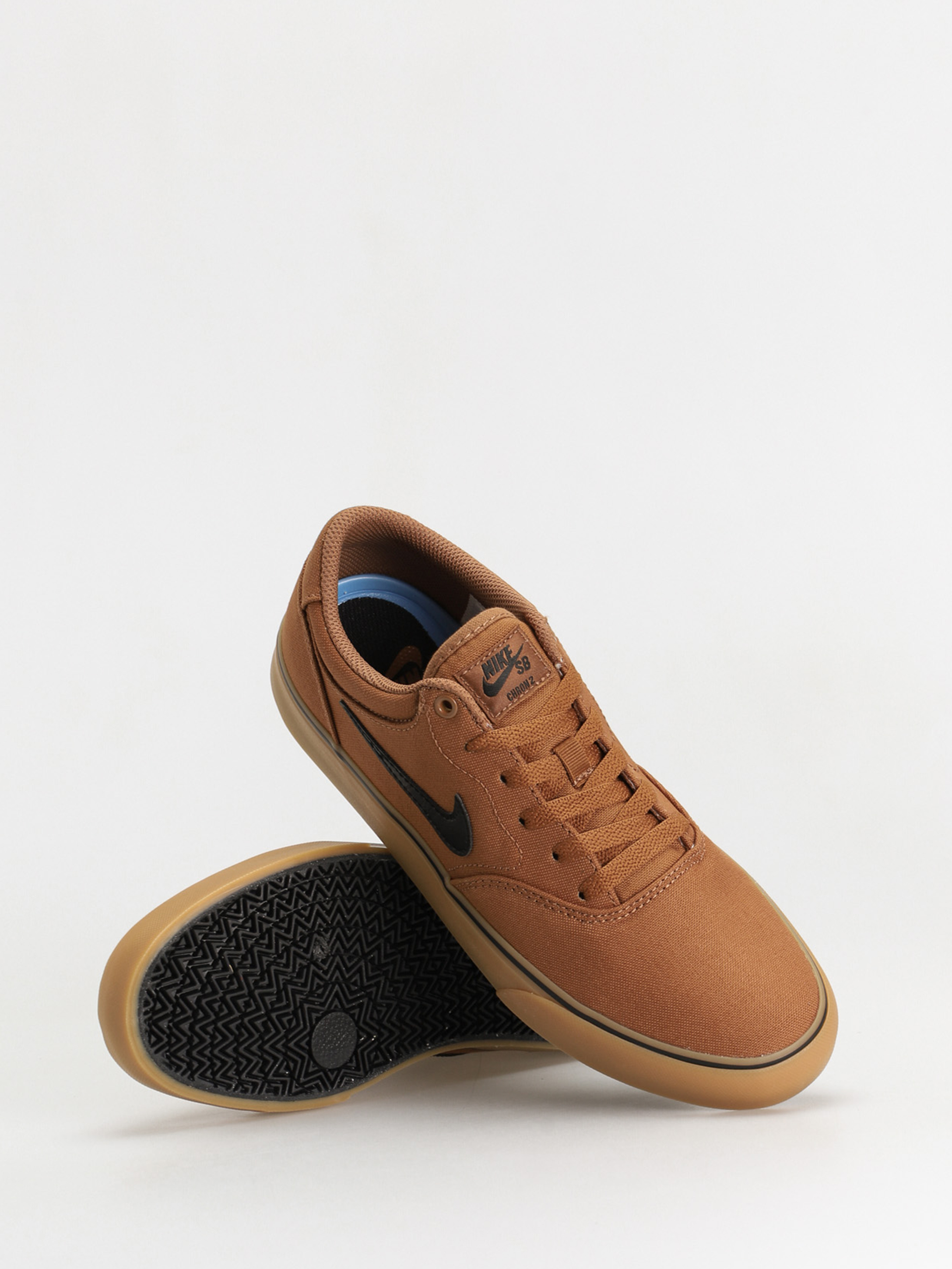 Pantofi Nike SB Chron 2 Canvas (ale brown/black ale brown)