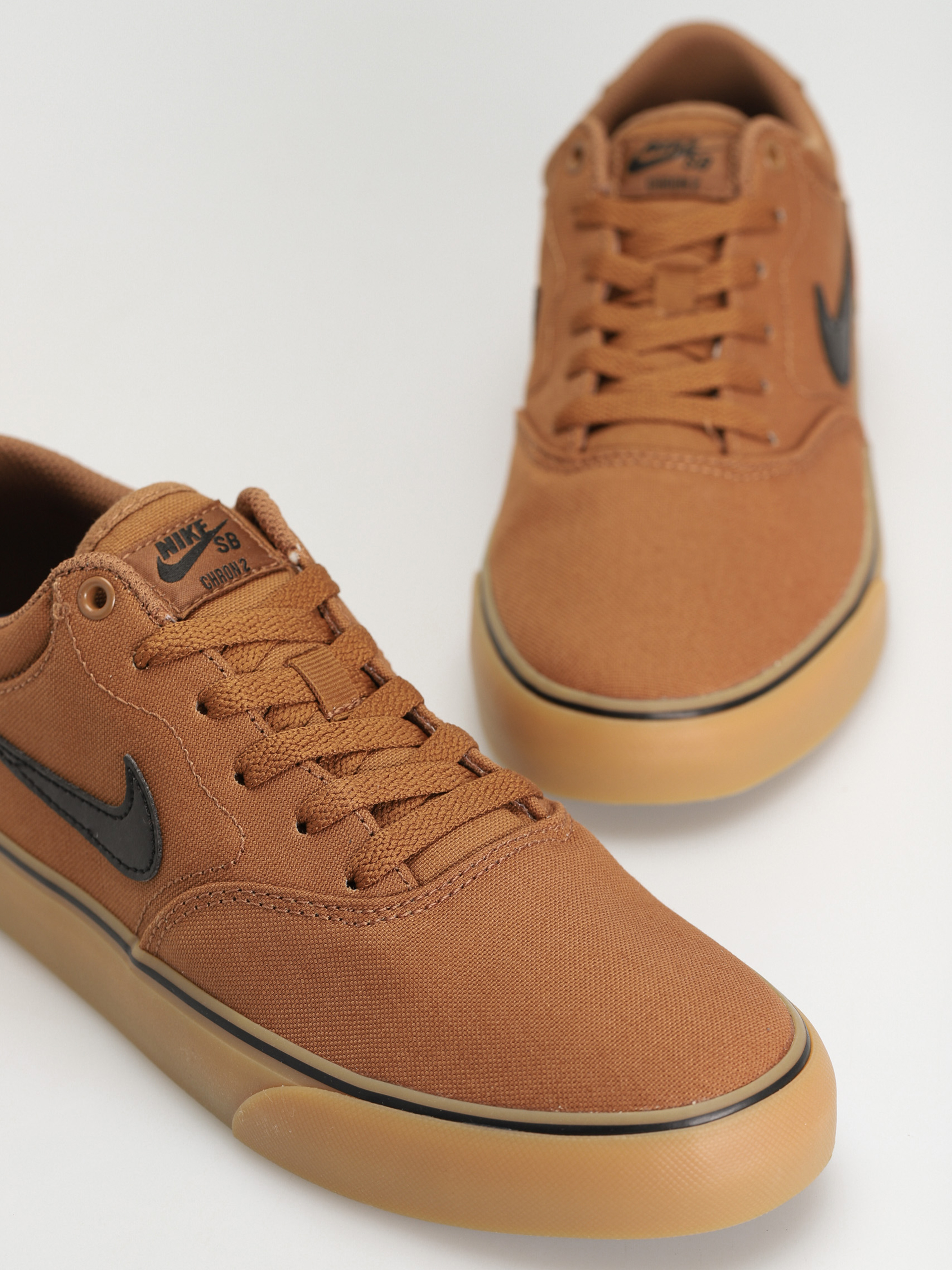 Pantofi Nike SB Chron 2 Canvas (ale brown/black ale brown)