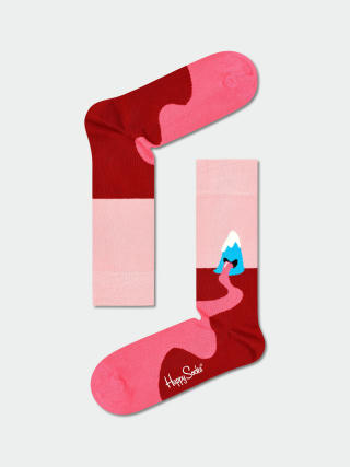 Șosete Happy Socks Mountain High (pink)