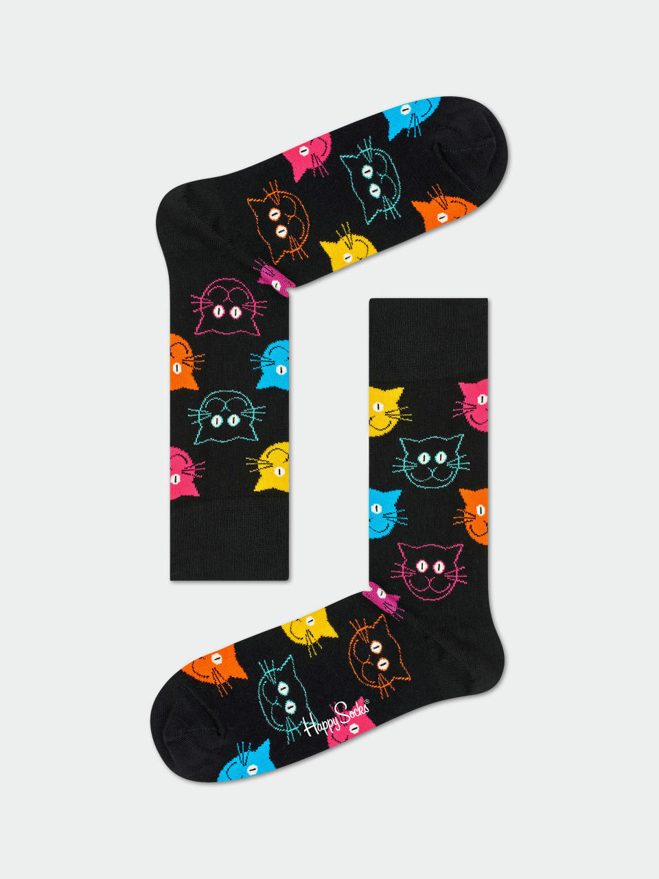 Șosete Happy Socks Cat (black)