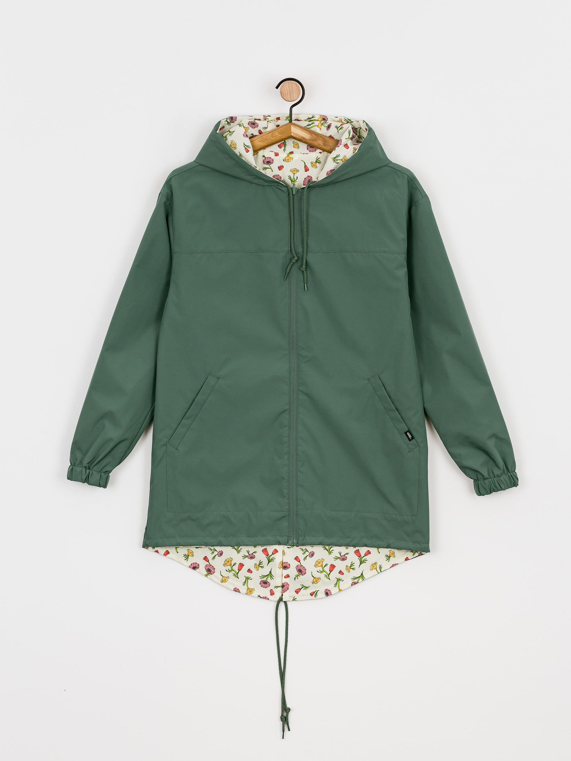 Geacă Vans Mercy Reversible Parka Wmn (califas ditsy duck green)