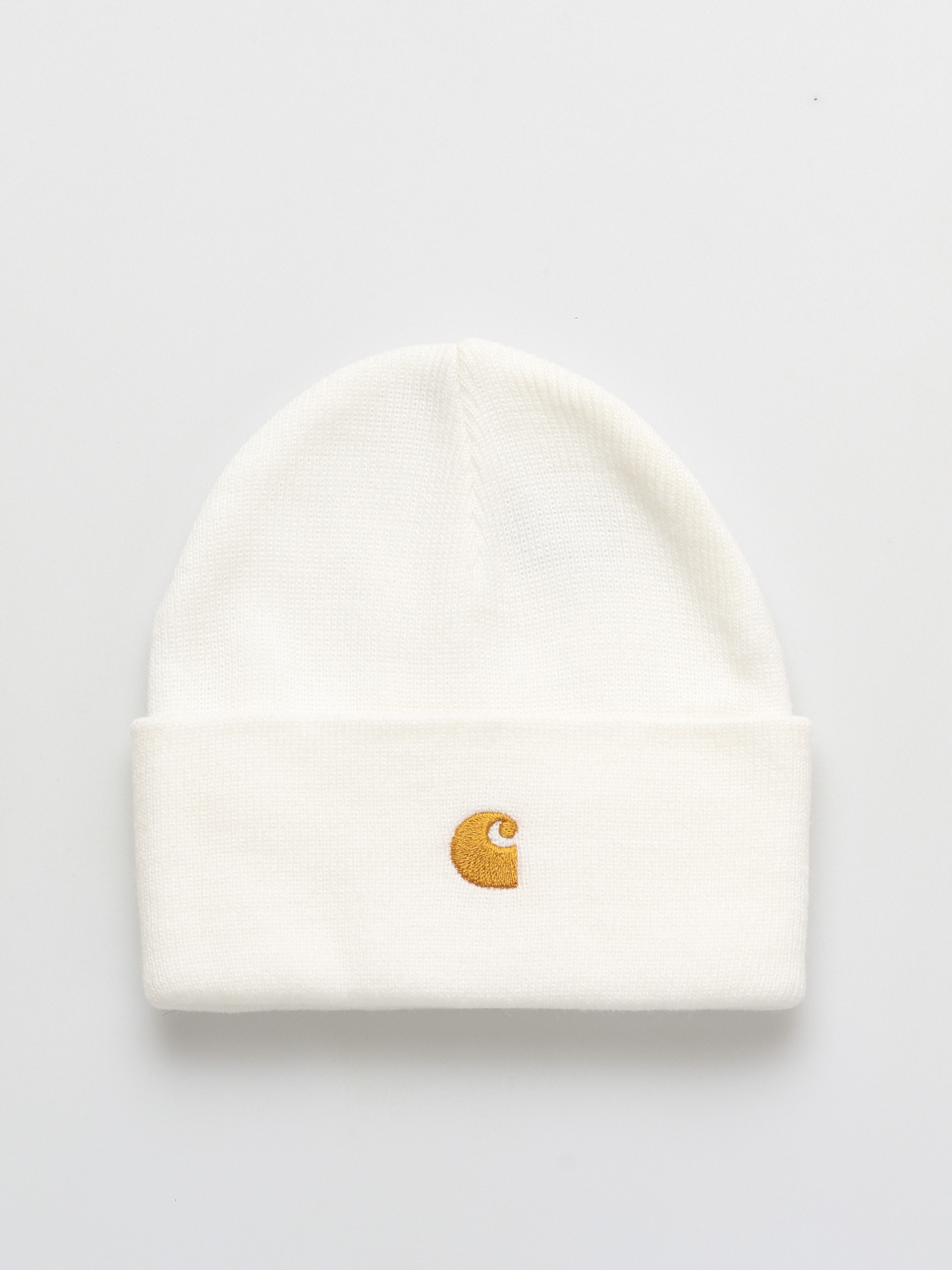 Căciulă Carhartt WIP Chase (white/gold)