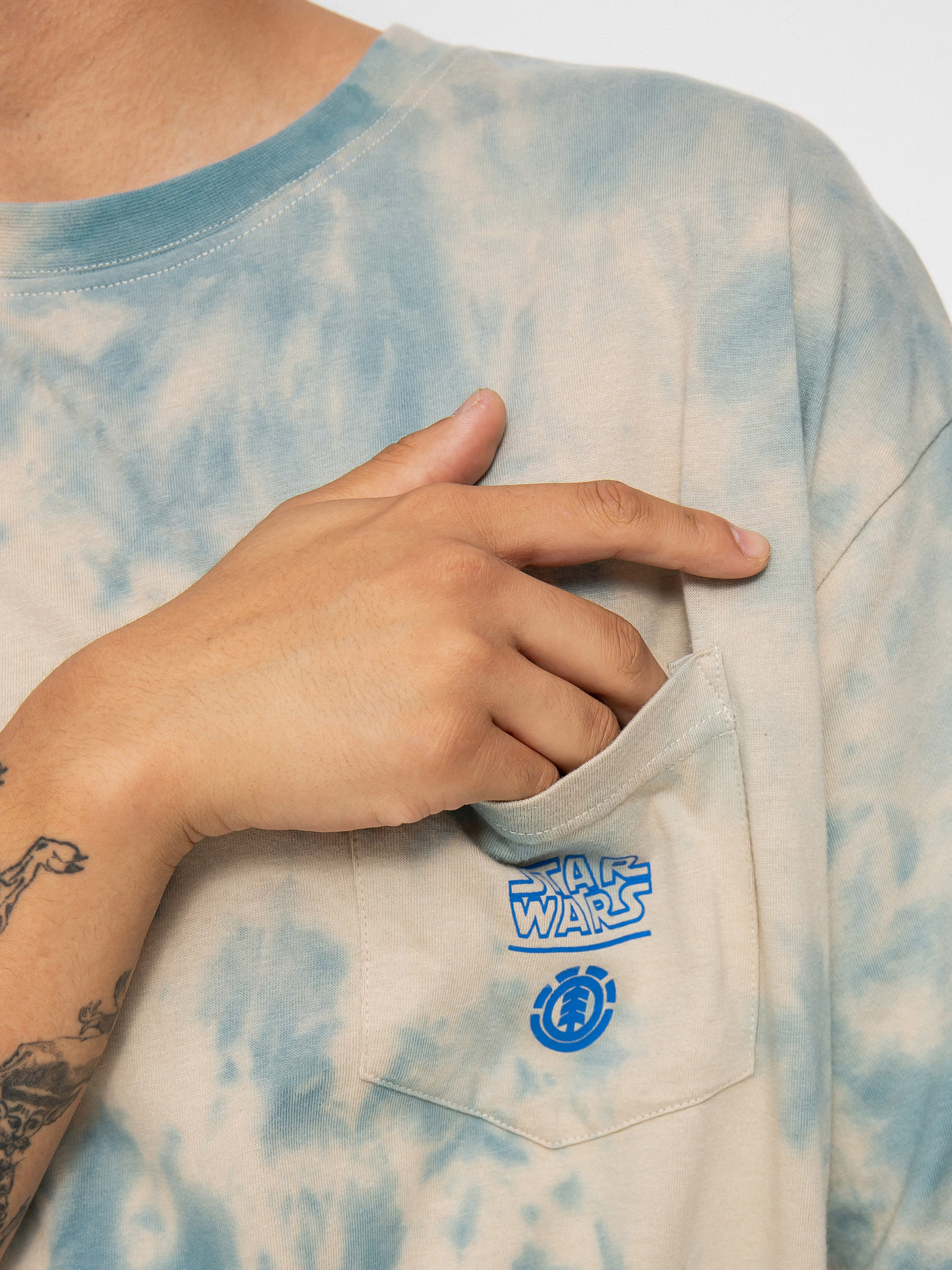 Tricou Element Swxe Jedi (beige marble)