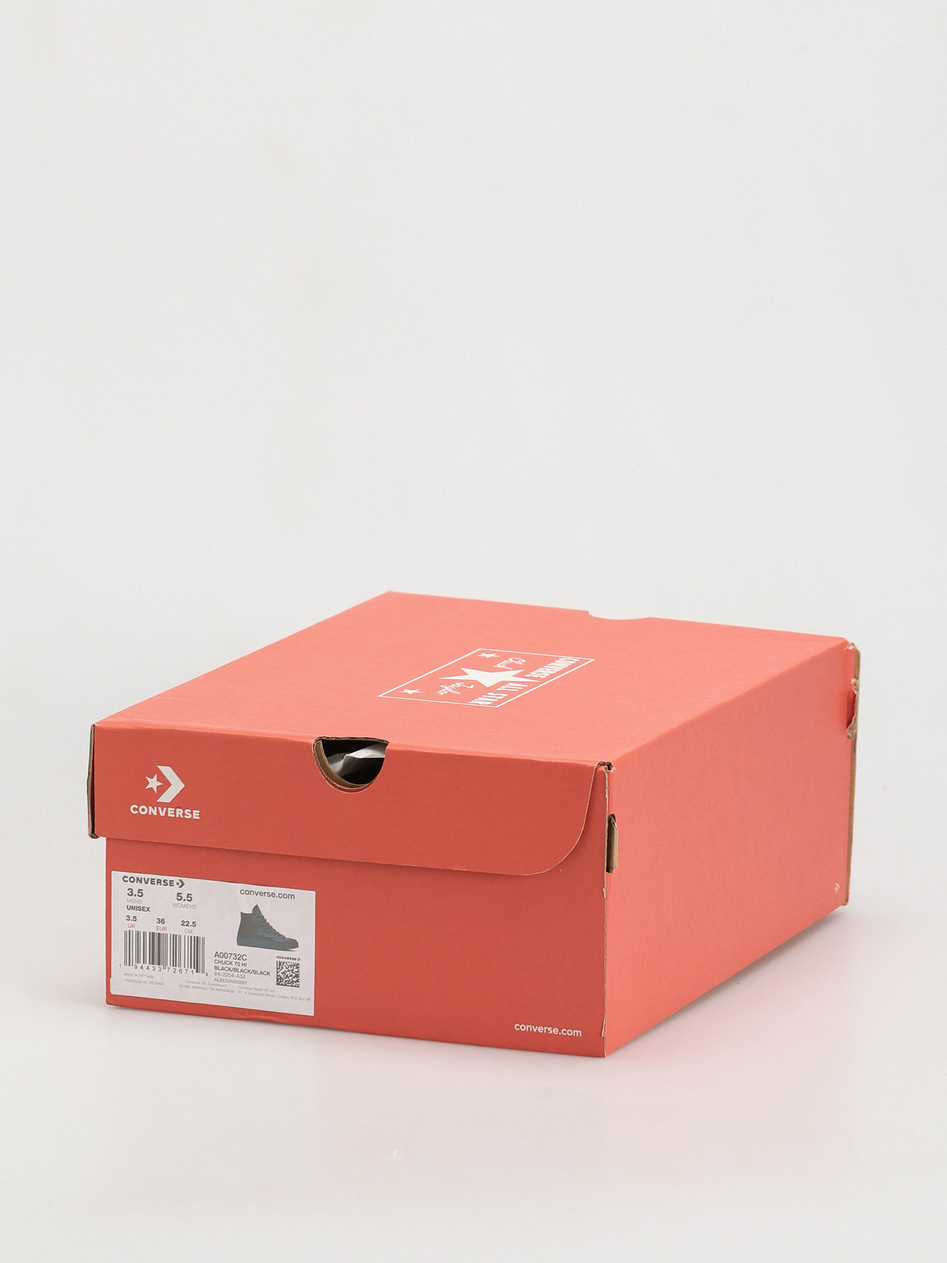 Teniși Converse Chuck 70 Hi (black/black/black)