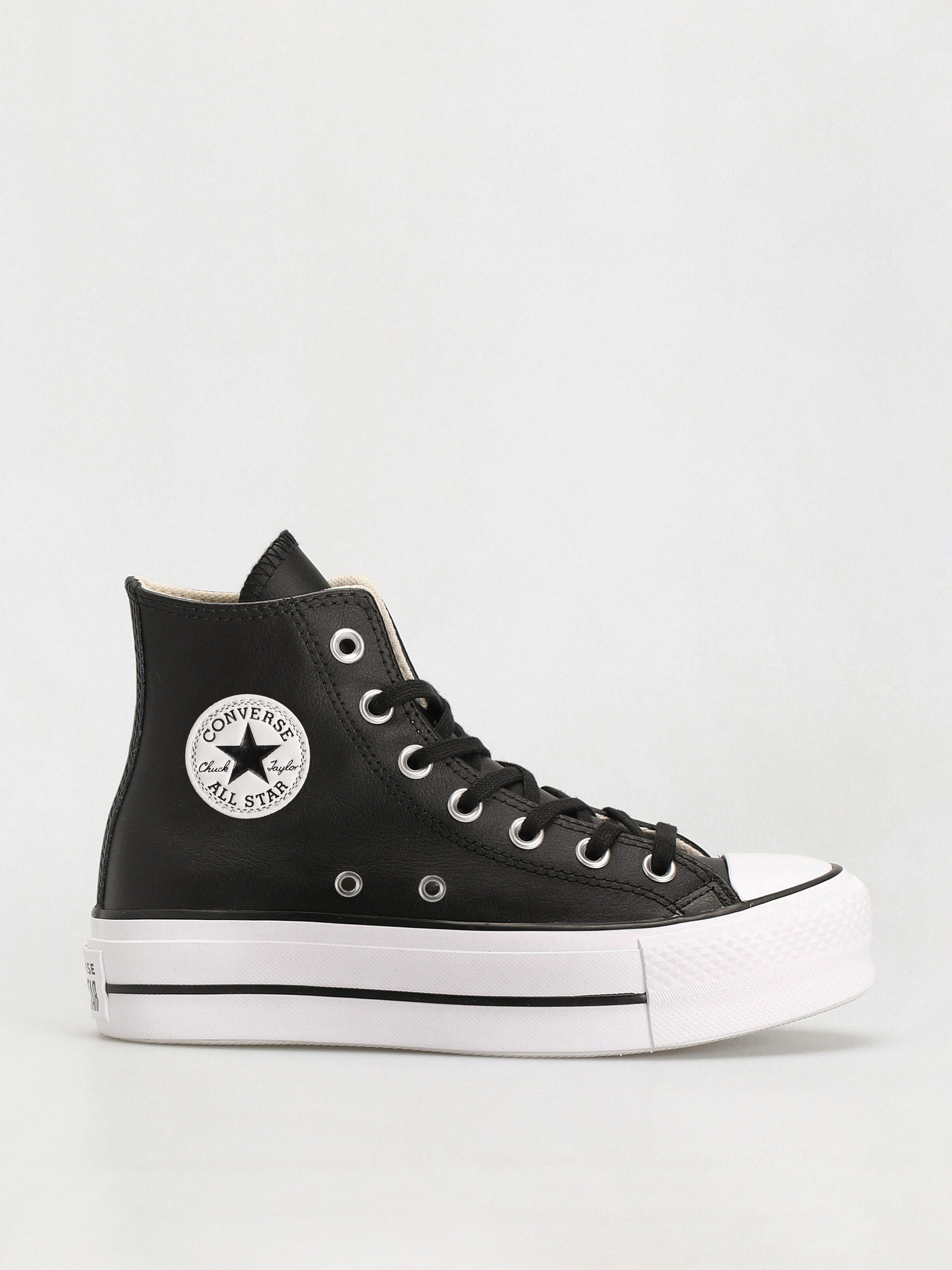 Teniși Converse Chuck Taylor All Star Lift Hi Wmn (black/black/white)