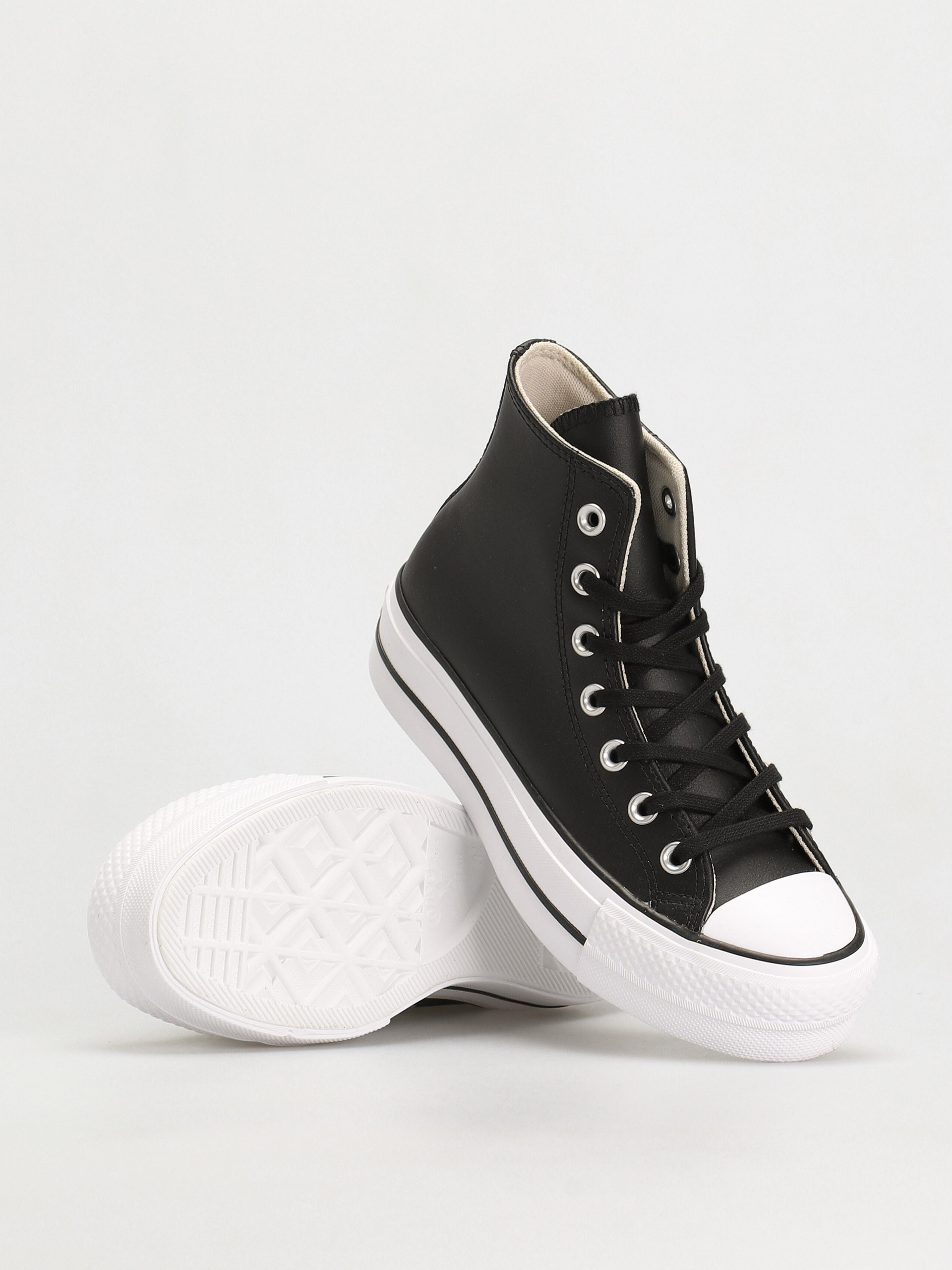 Teniși Converse Chuck Taylor All Star Lift Hi Wmn (black/black/white)