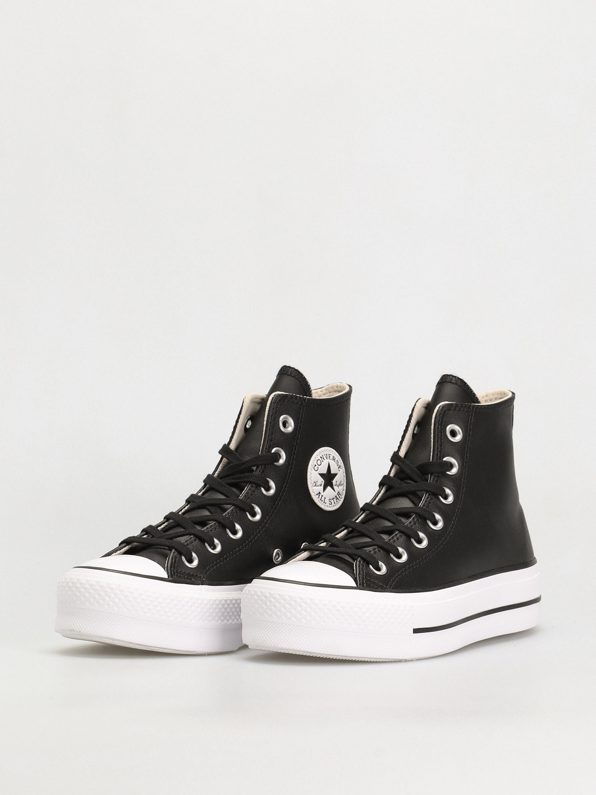 Teniși Converse Chuck Taylor All Star Lift Hi Wmn (black/black/white)