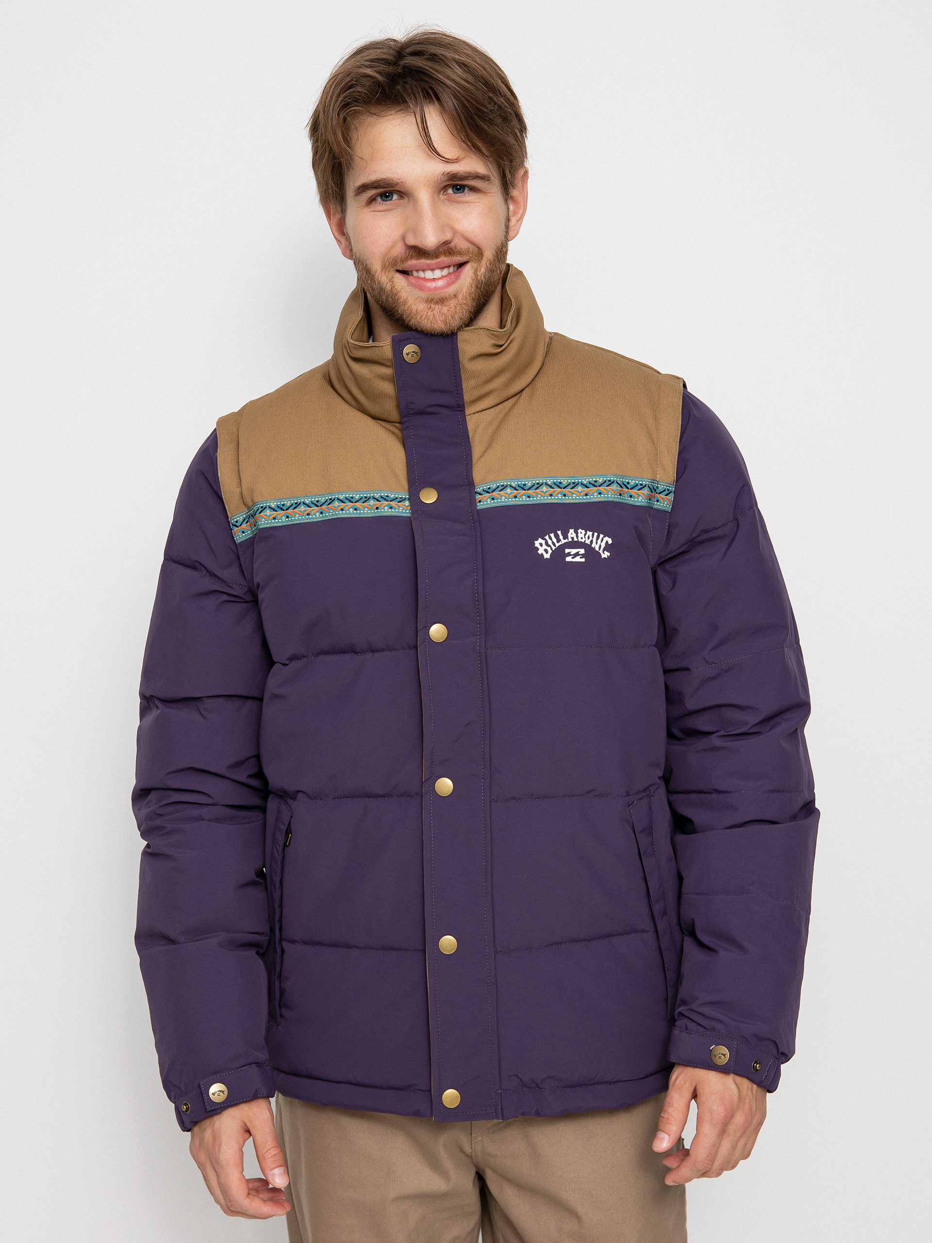 Geacă Billabong Heritage Puffer (purp)