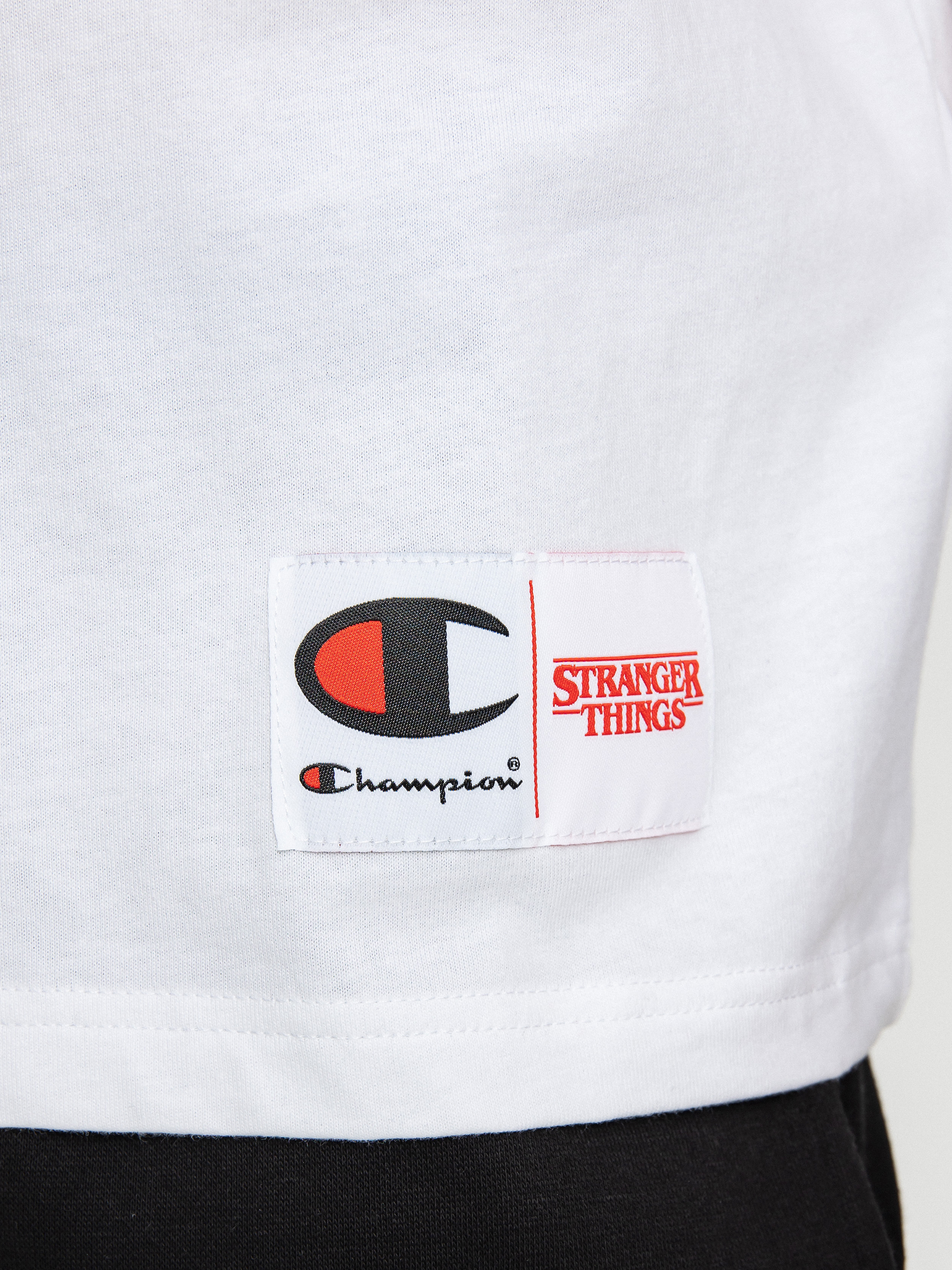 Tricou Champion X Stranger Things Crewneck T-Shirt 217791 (wht)