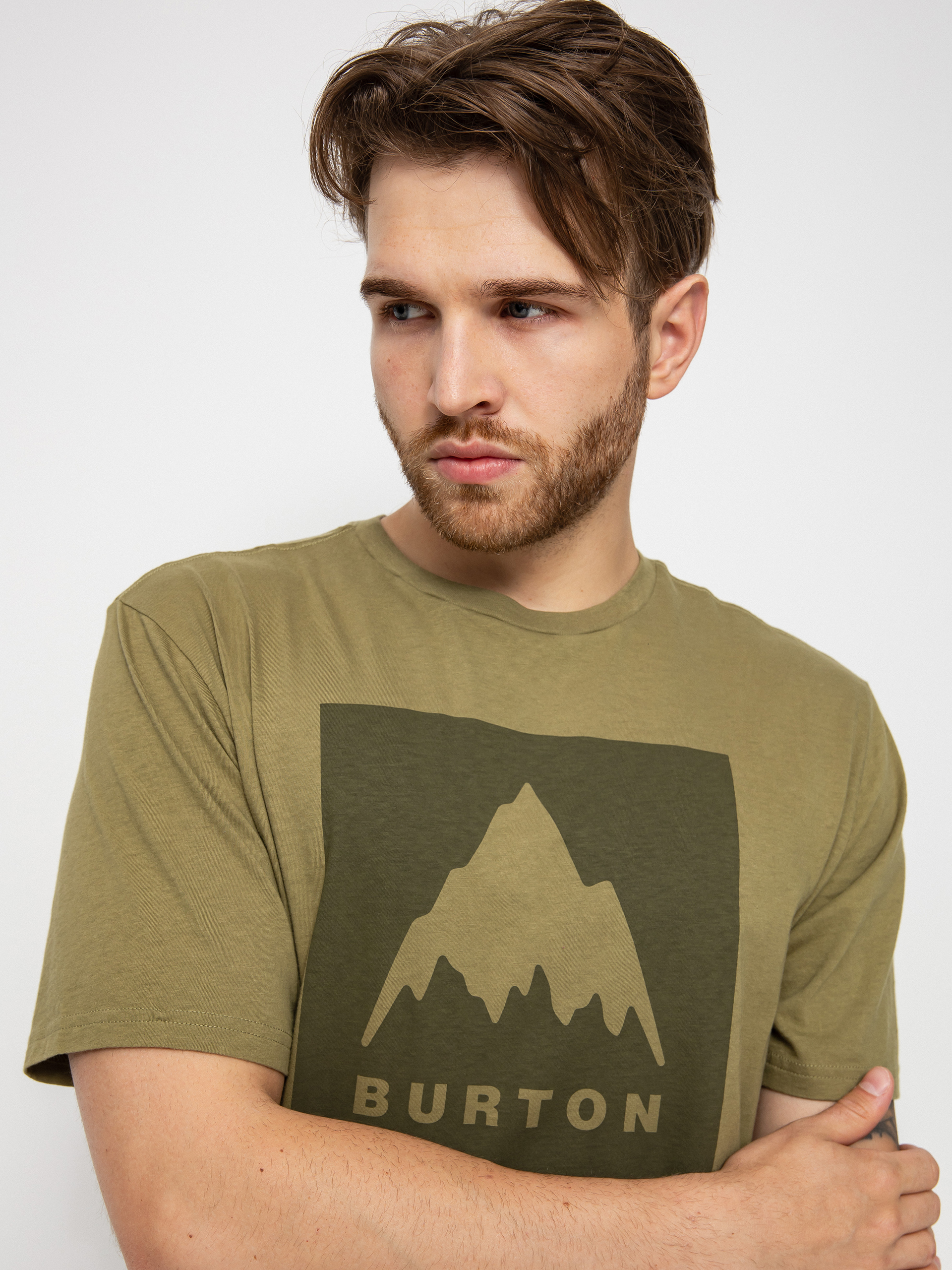 Tricou Burton Classic Mountain High (martini olive)