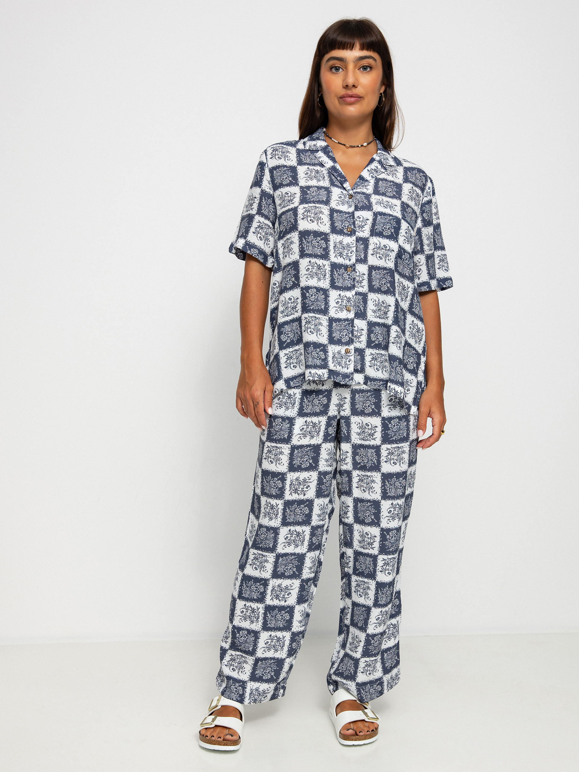 Pantaloni Brixton Patchwork Crop Pant Wmn