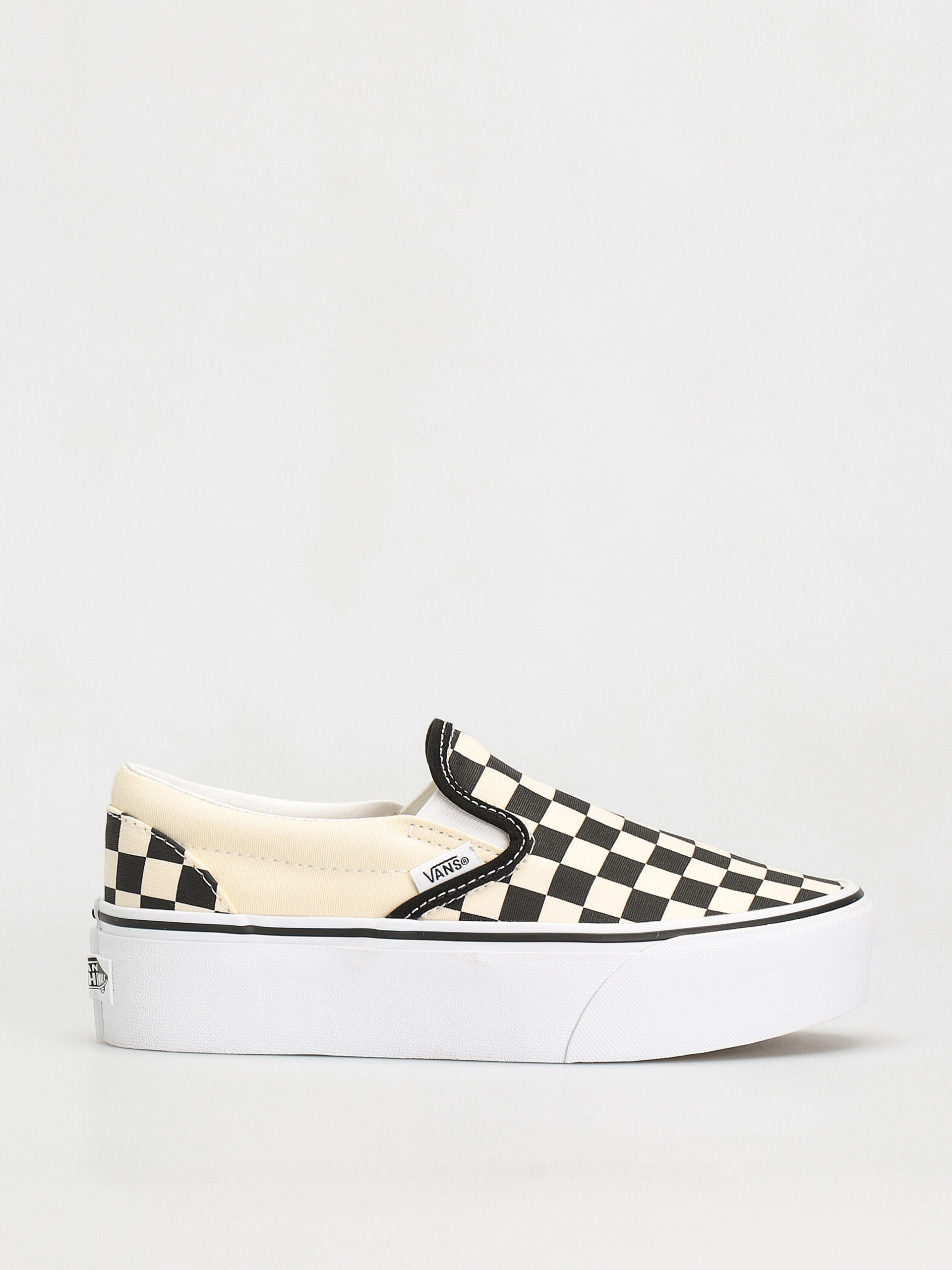 Pantofi Vans Classic Slip On Stackform (checkerboard black/classic white)