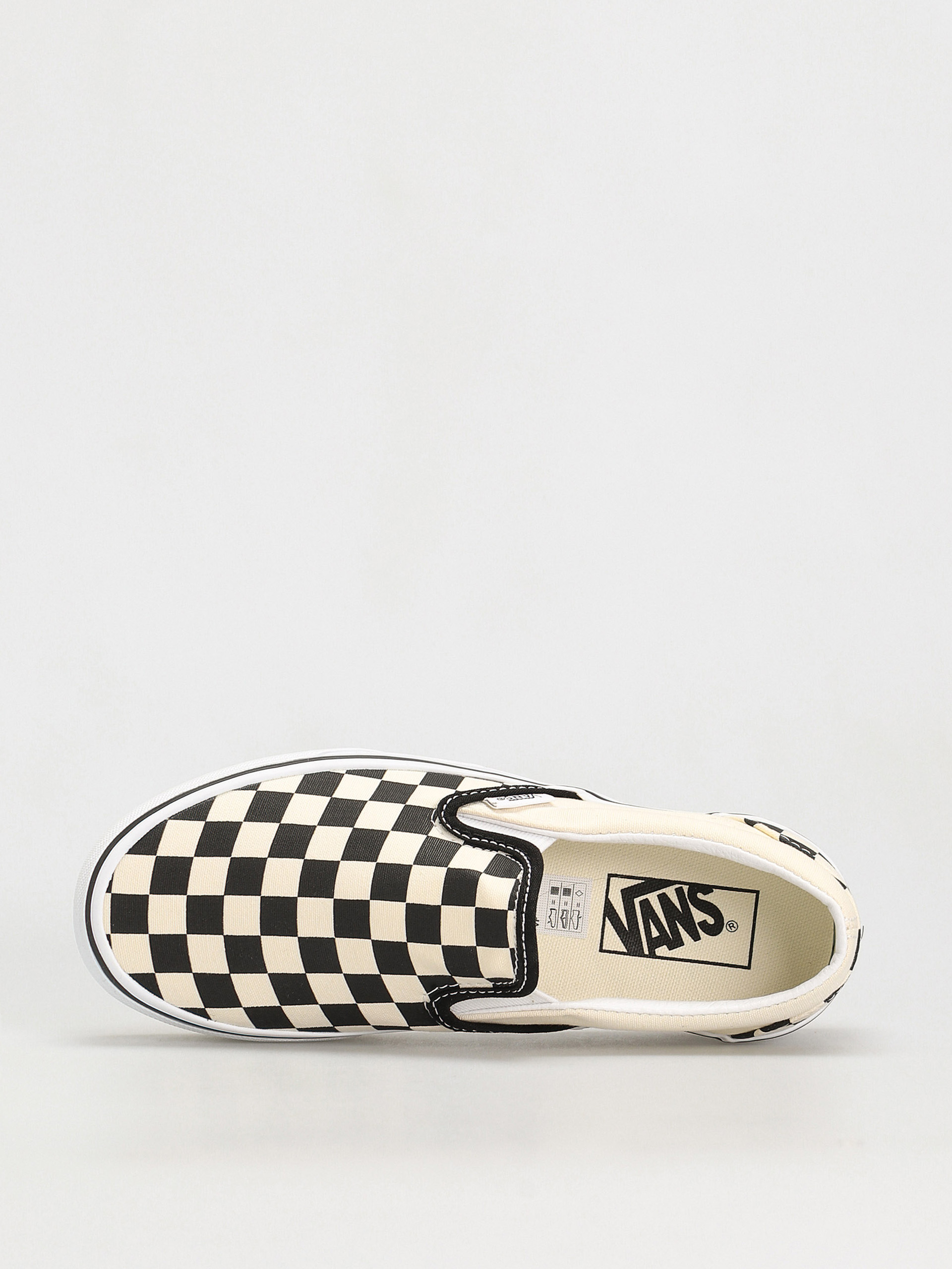 Pantofi Vans Classic Slip On Stackform (checkerboard black/classic white)