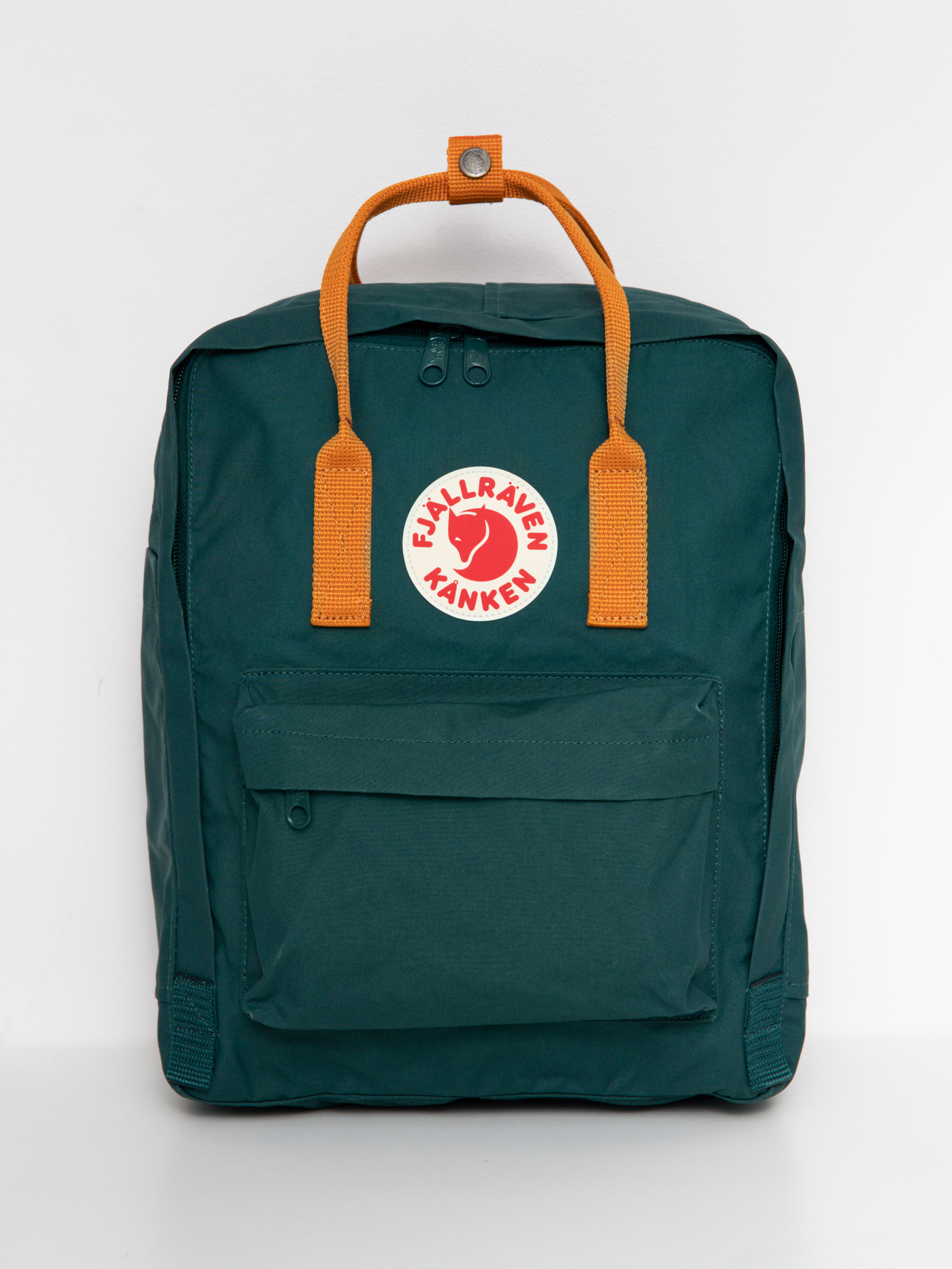 Rucsac Fjallraven Kanken (arctic green/spicy orange)