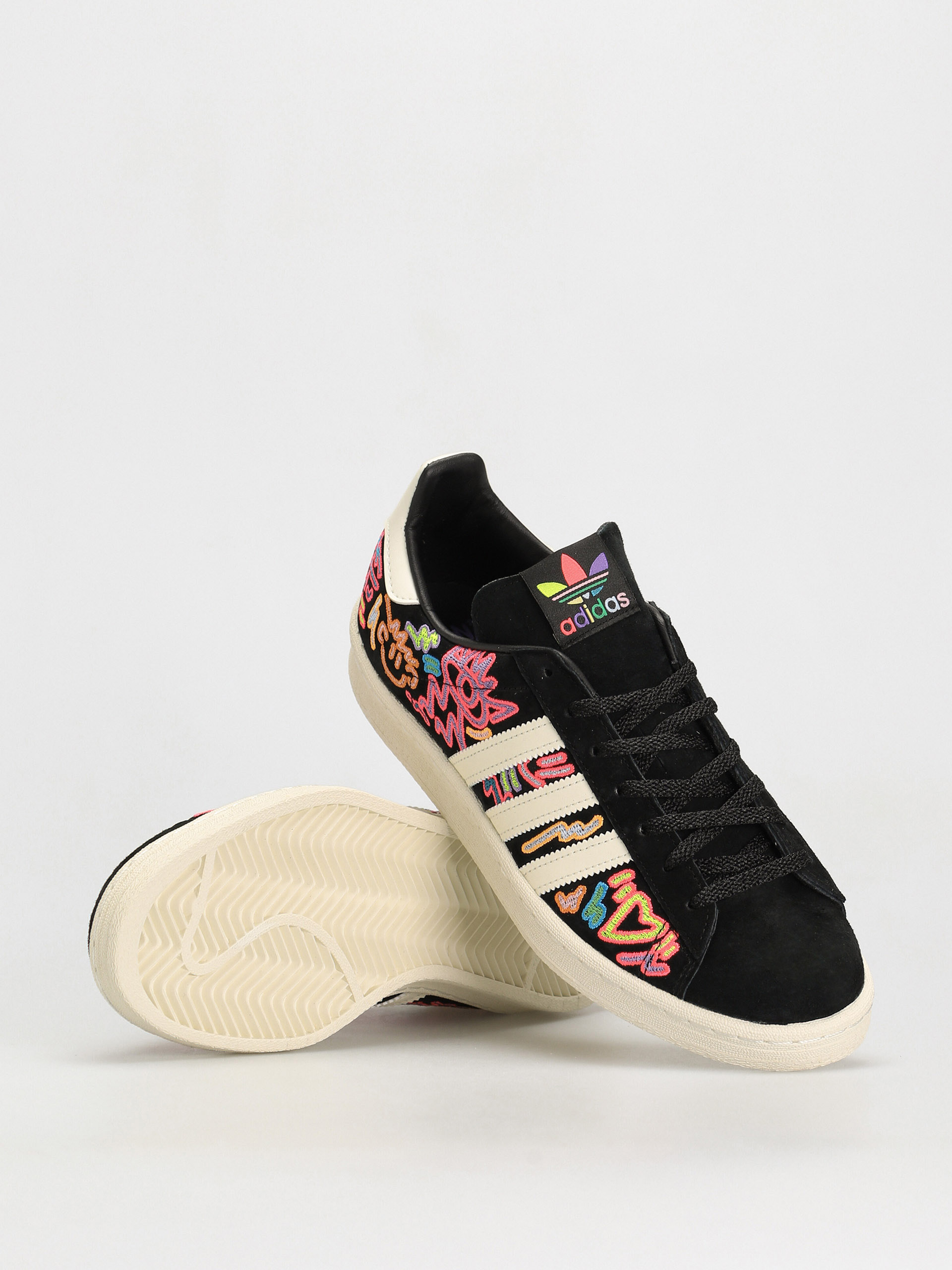 Pantofi adidas Originals Campus 80S Pride (owhite/cblack/owhite)