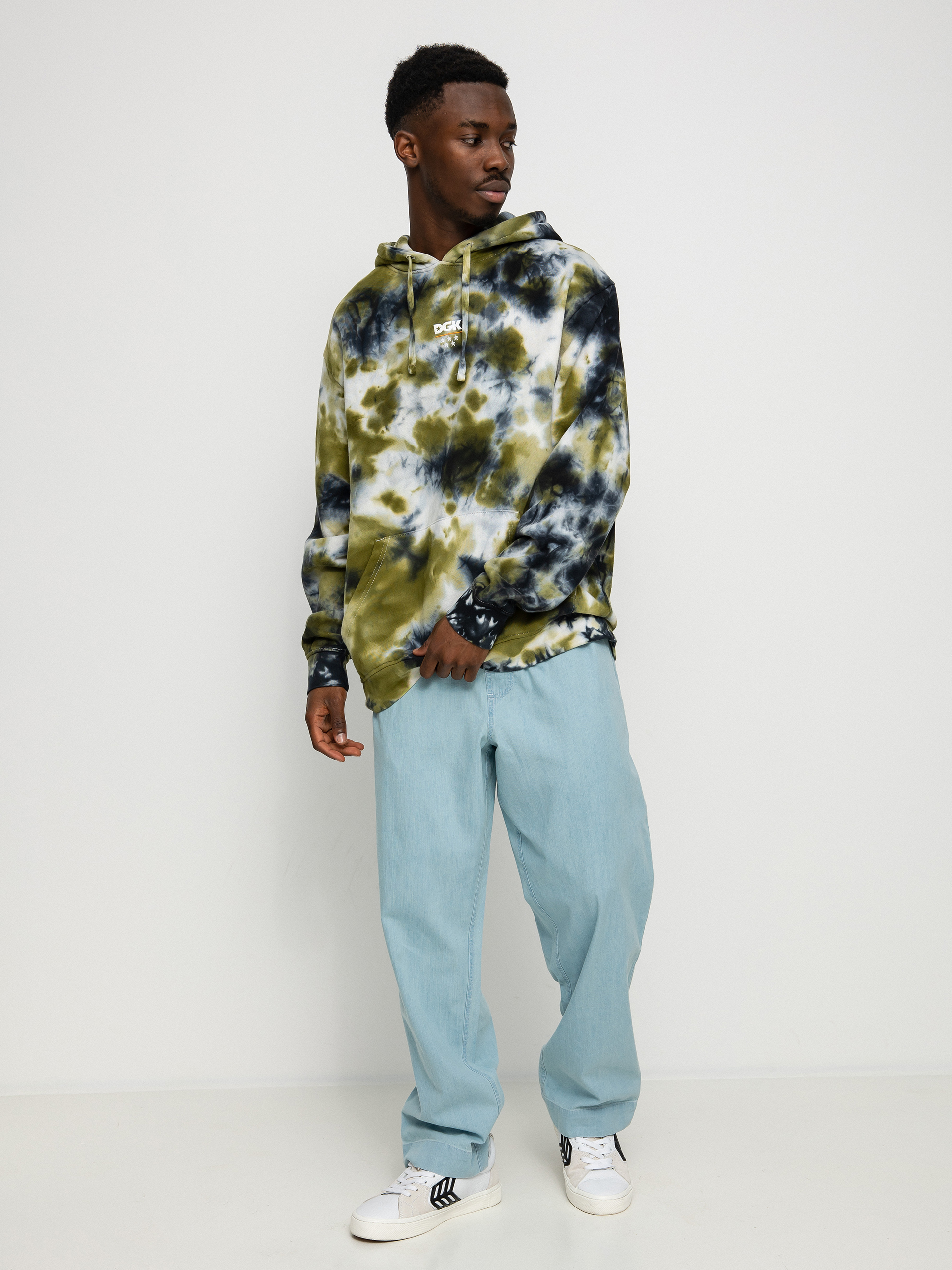 Hanorac cu glugă DGK Low Drip Custom HD (camo wash)