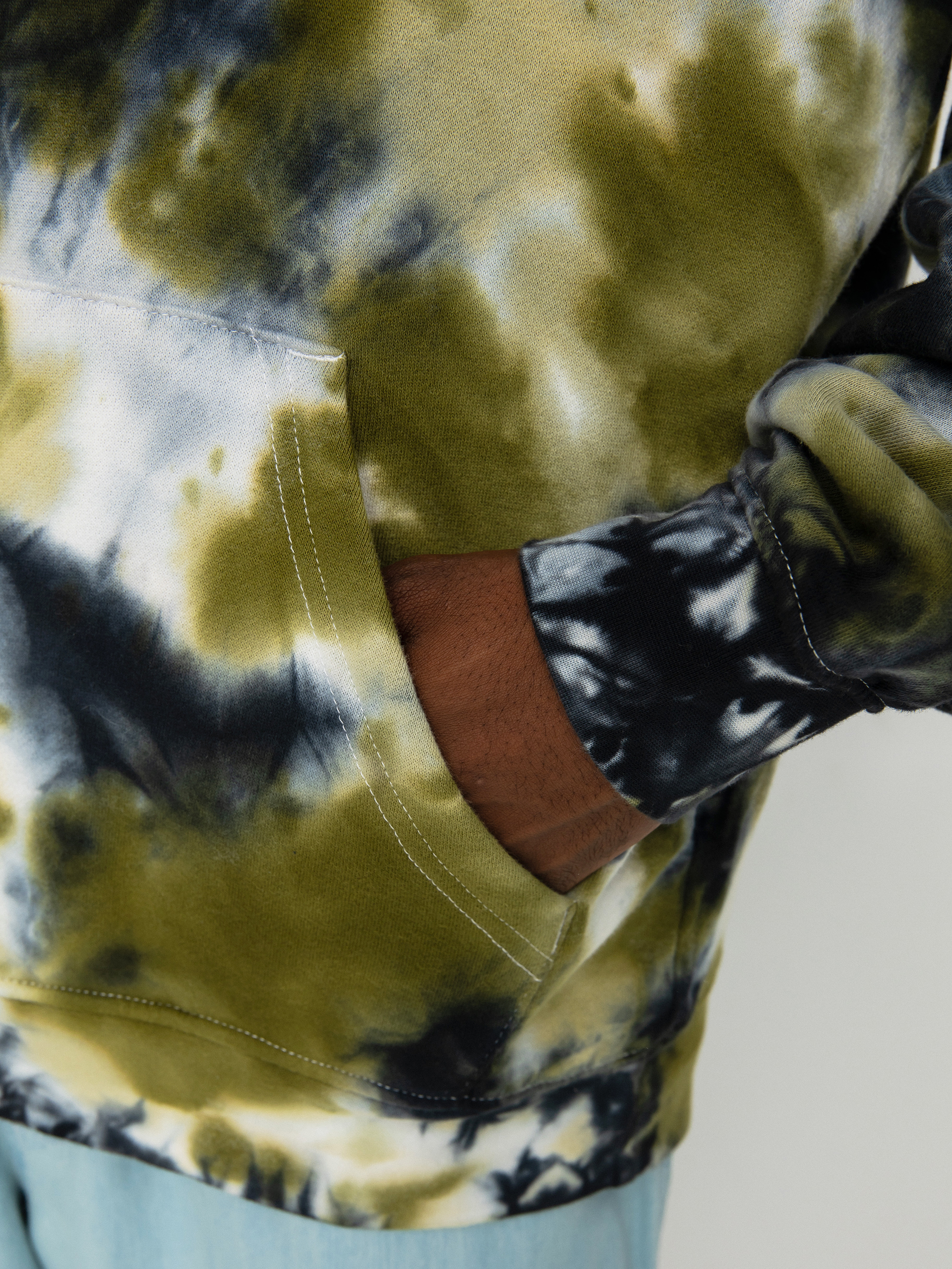 Hanorac cu glugă DGK Low Drip Custom HD (camo wash)