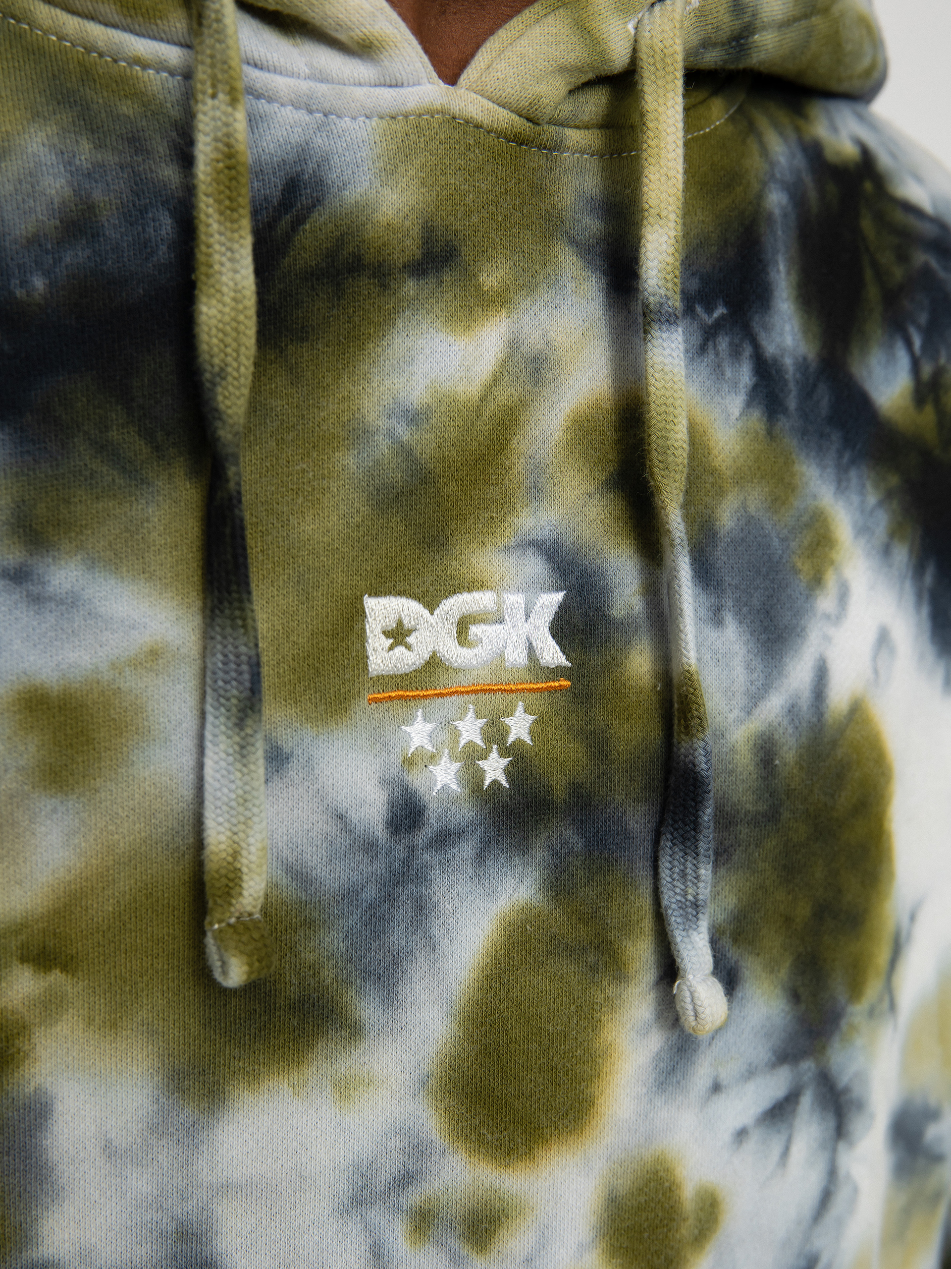 Hanorac cu glugă DGK Low Drip Custom HD (camo wash)