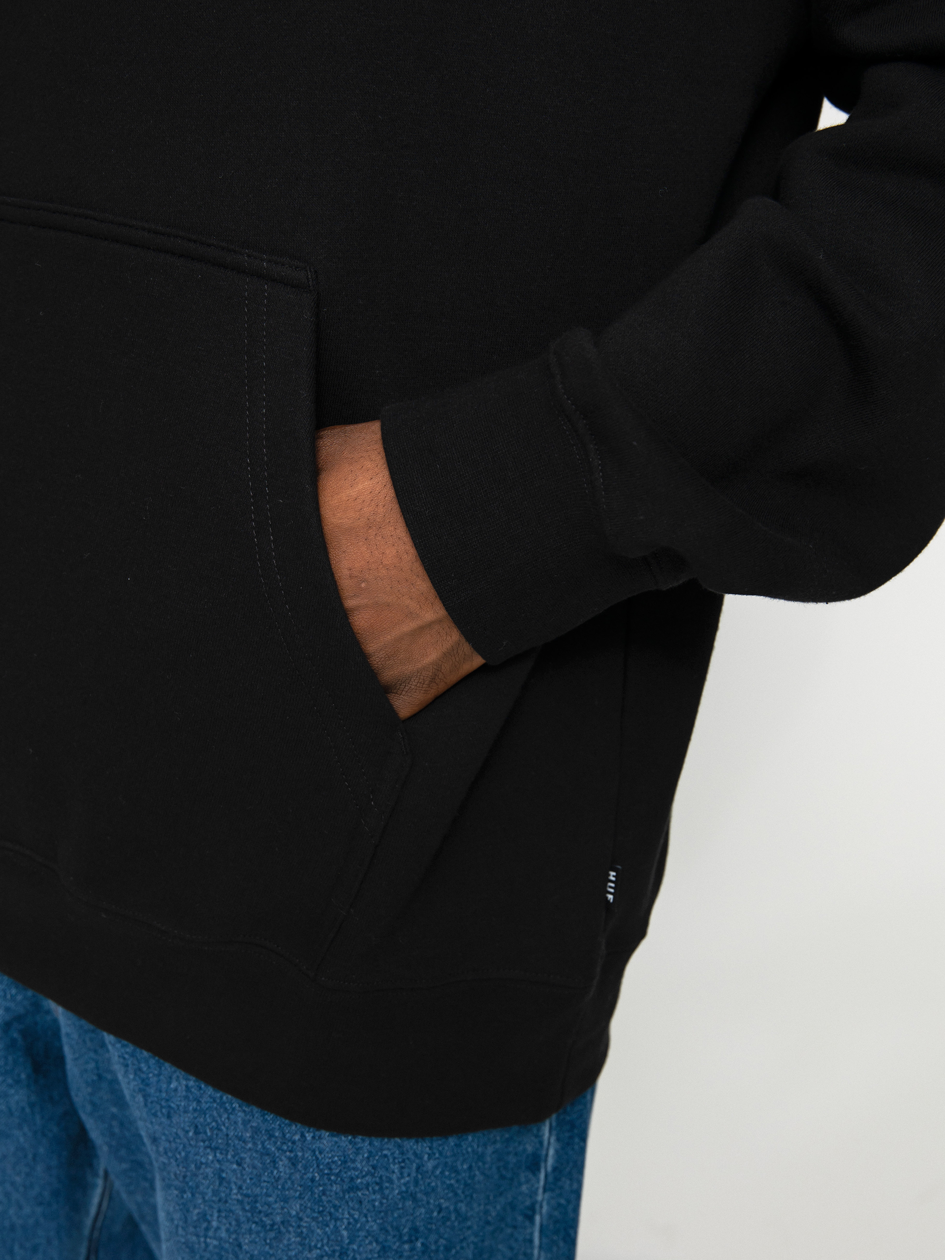 Hanorac cu glugă HUF X Marvel Hulk Triple Triangle HD (black)