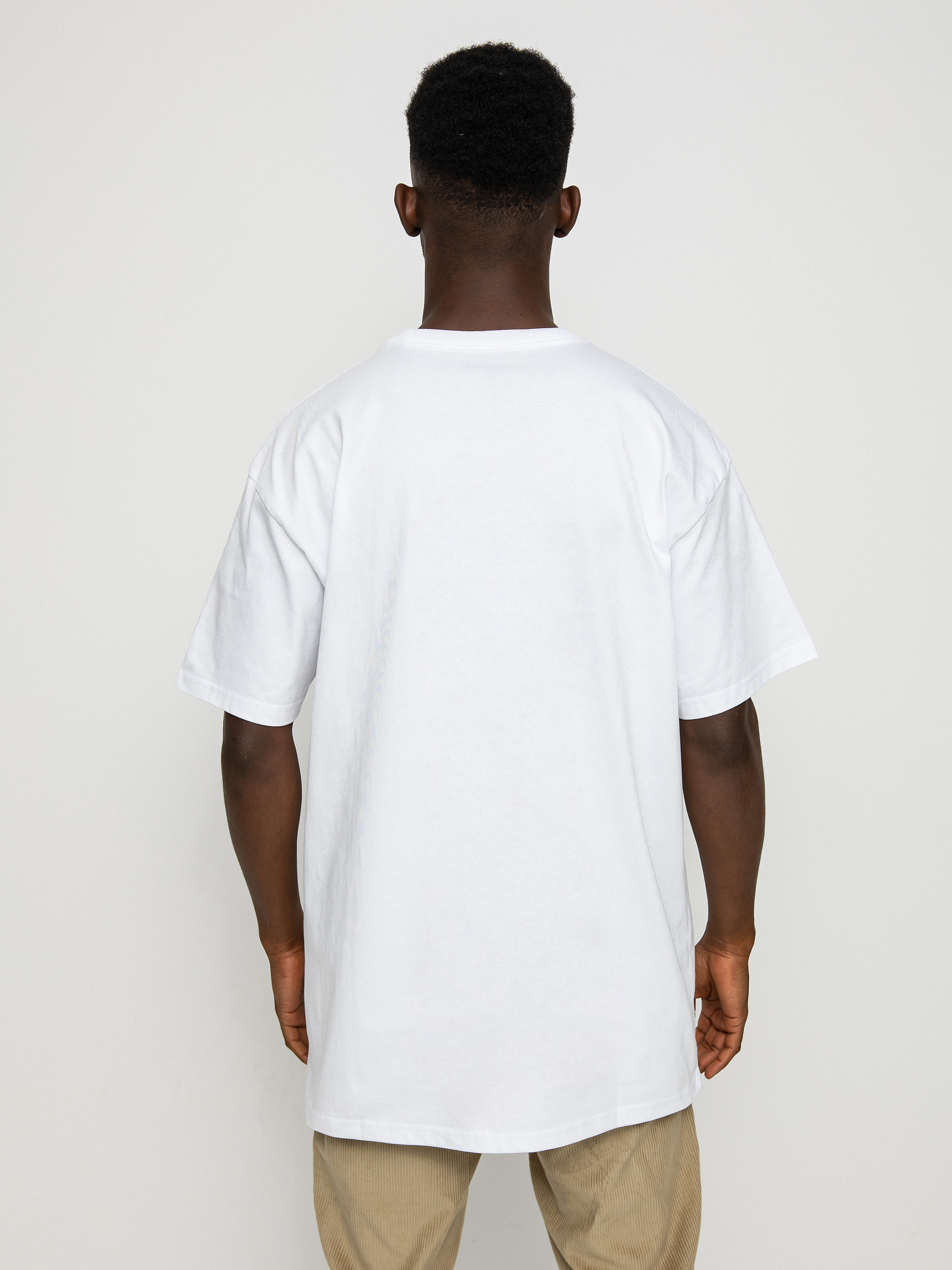 Tricou Carhartt WIP Chase (white/gold)