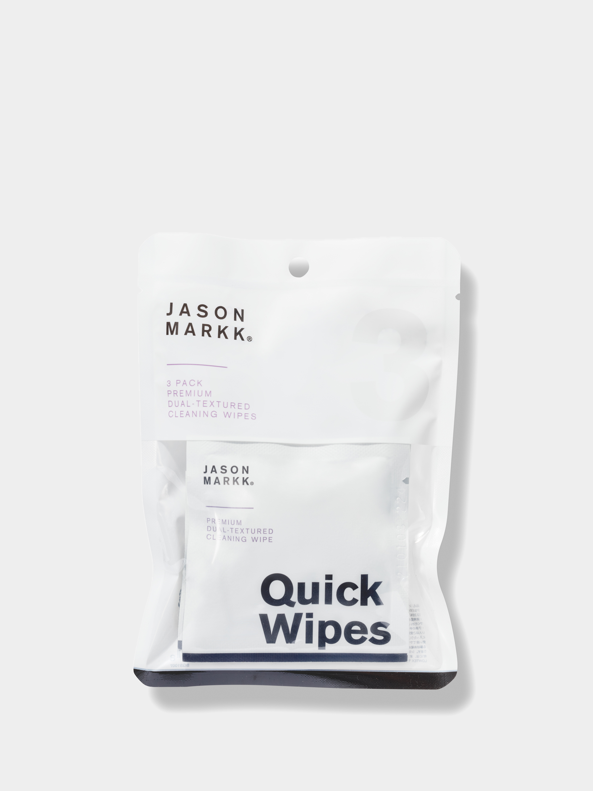 Jason Markk Quick Wipes - Pack of 3 (white)