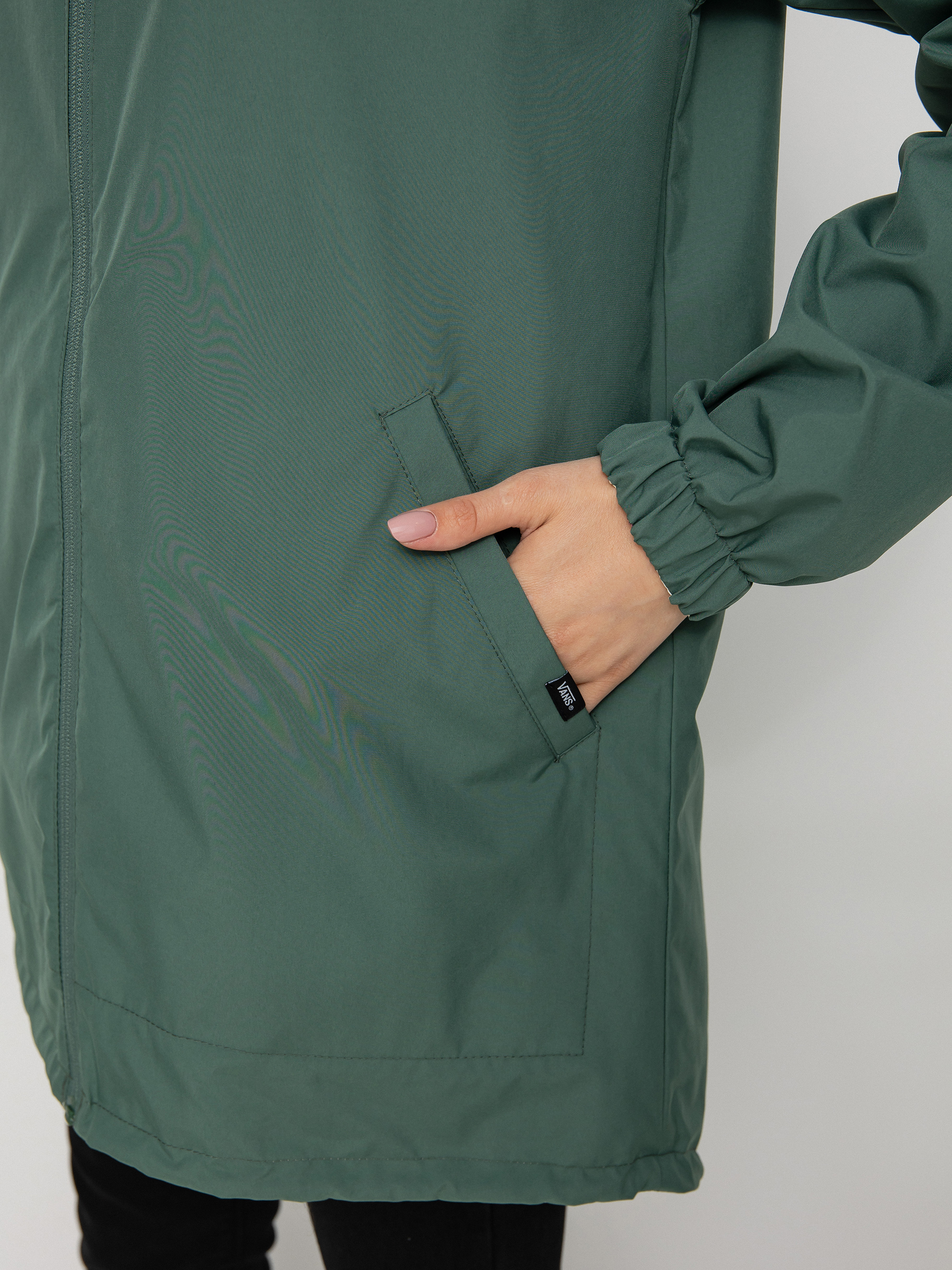 Geacă Vans Mercy Reversible Parka Wmn (califas ditsy duck green)