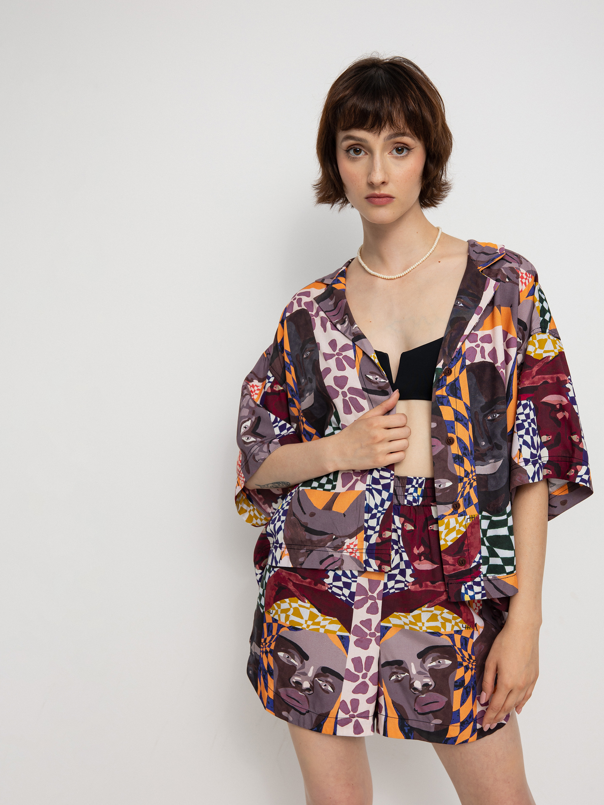 Cămașă Element Haslev Viscose Wmn (behind the gaze)