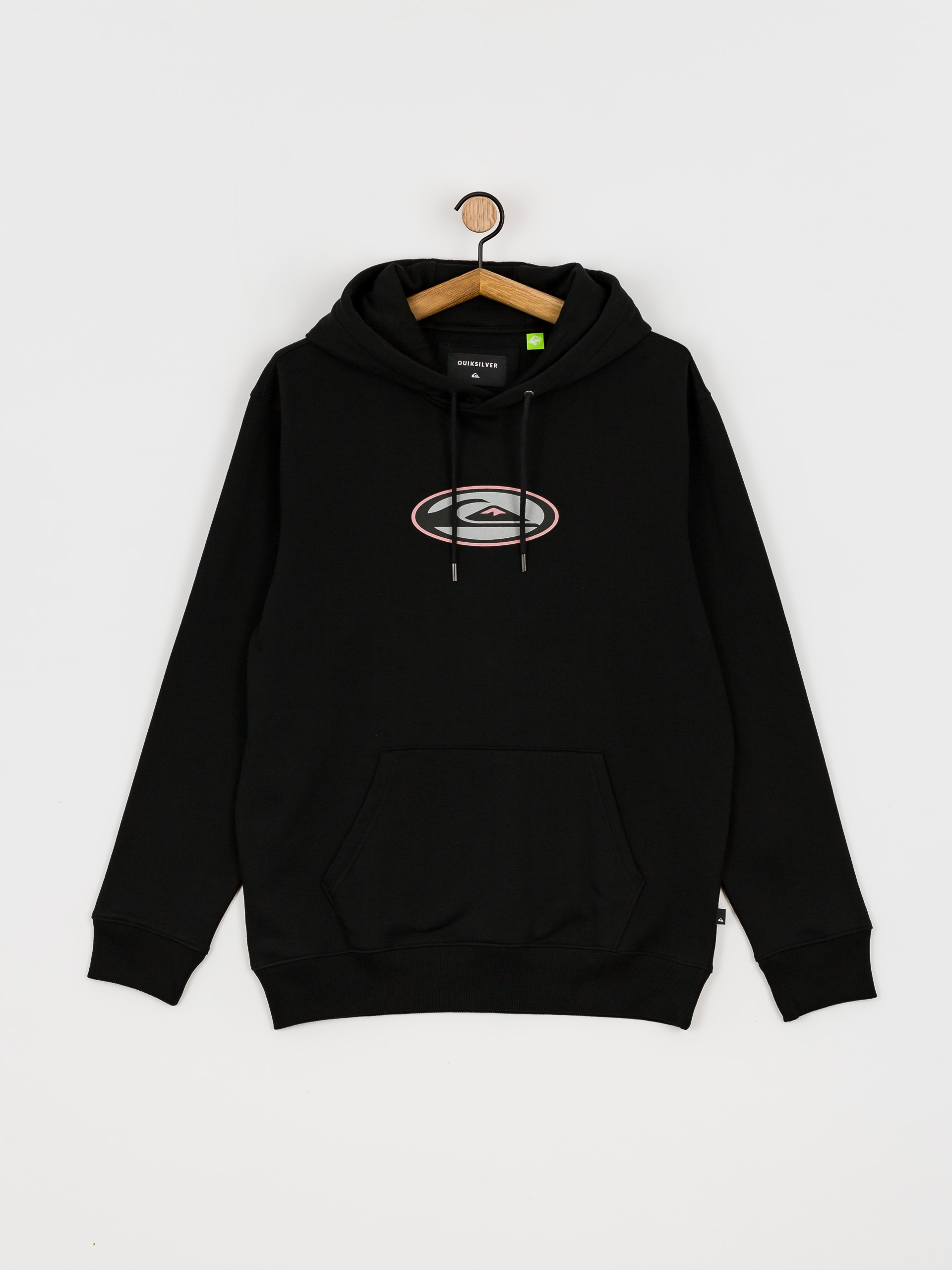 Hanorac Quiksilver Heritage Oval Logo HD (black)