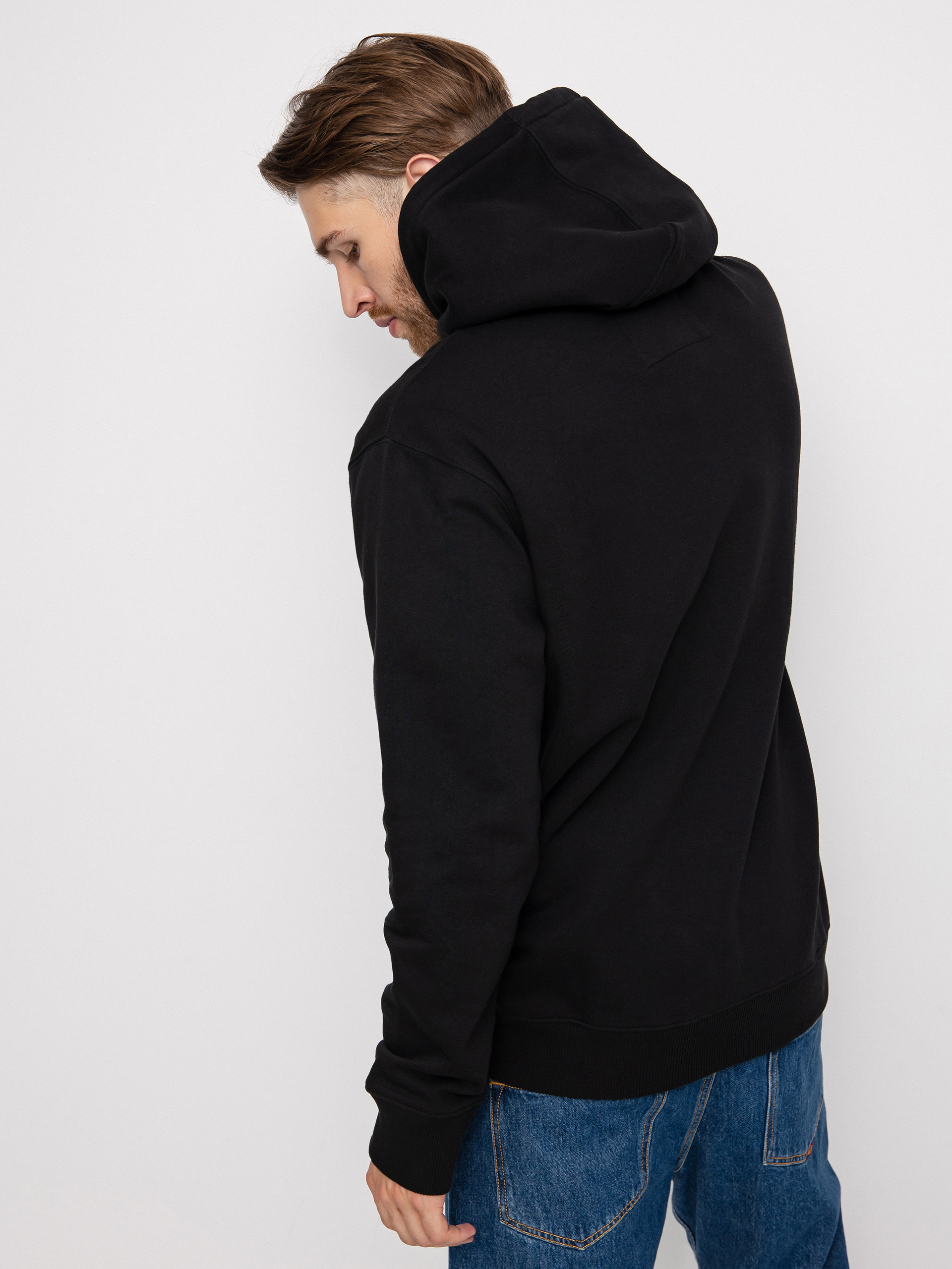 Hanorac Quiksilver Heritage Oval Logo HD (black)