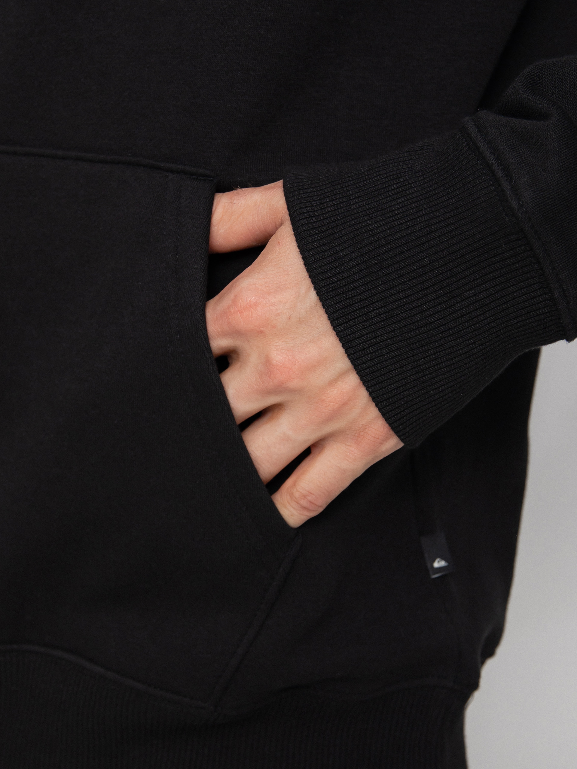 Hanorac Quiksilver Heritage Oval Logo HD (black)