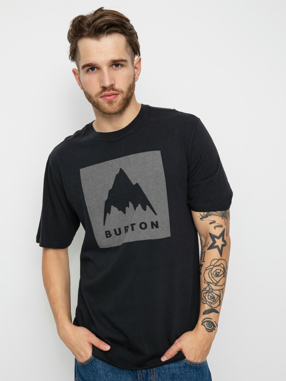 Tricou Burton Classic Mtn Hgh (true black)