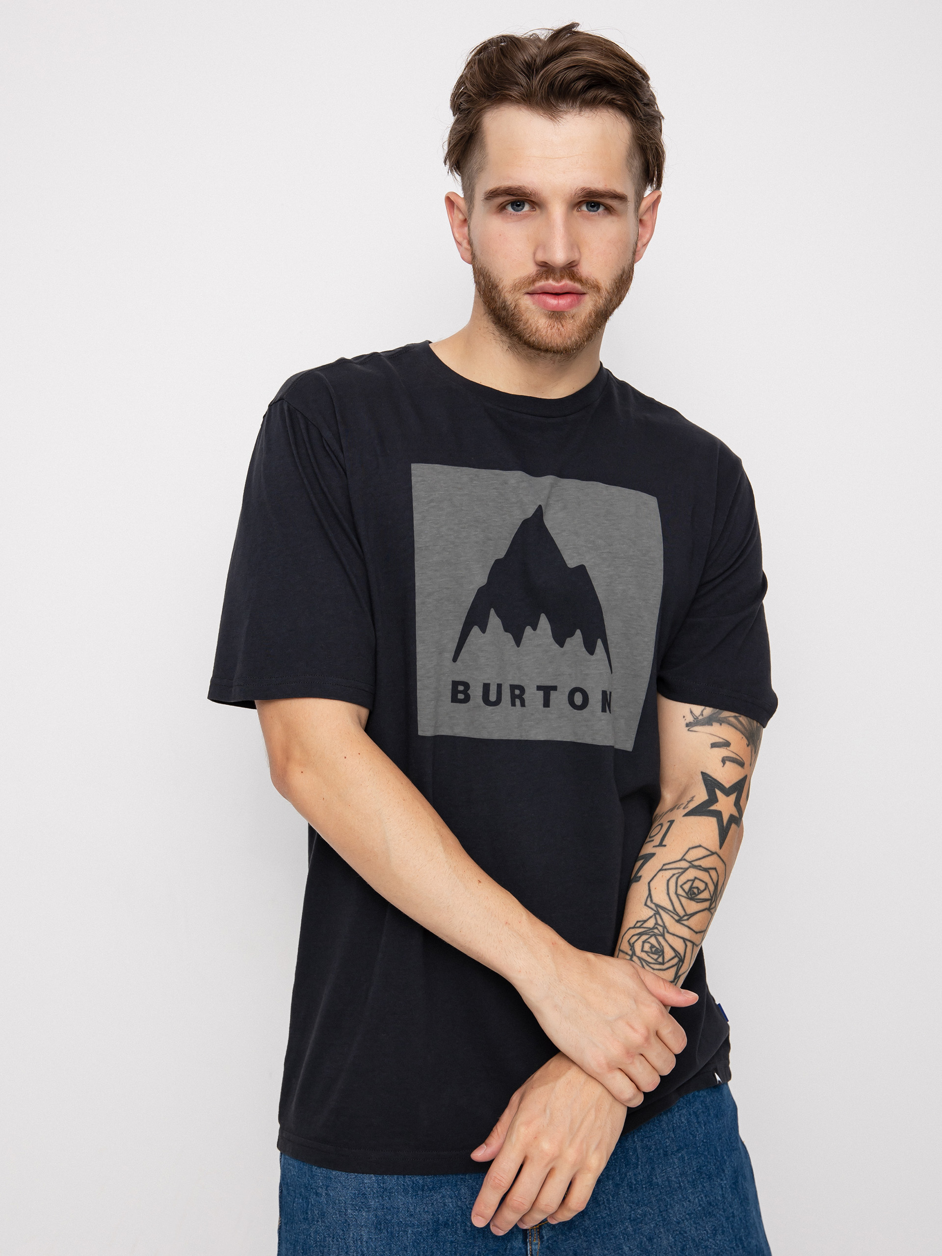 Tricou Burton Classic Mtn Hgh (true black)