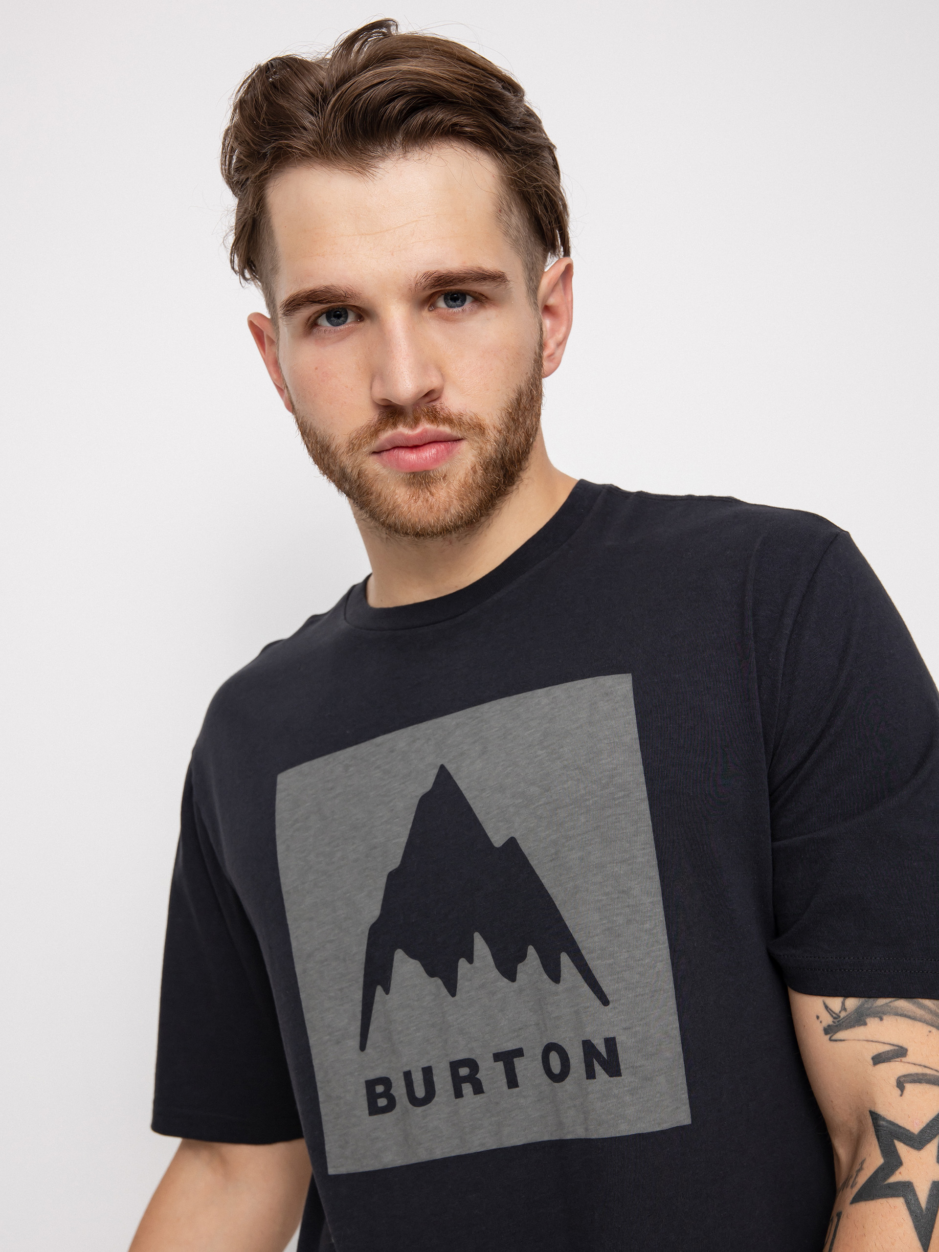 Tricou Burton Classic Mtn Hgh (true black)