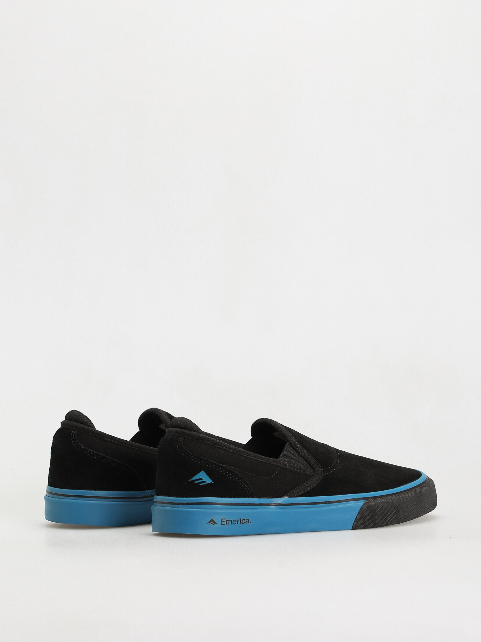 Pantofi Emerica Wino G6 Slip On (black/blue/black)