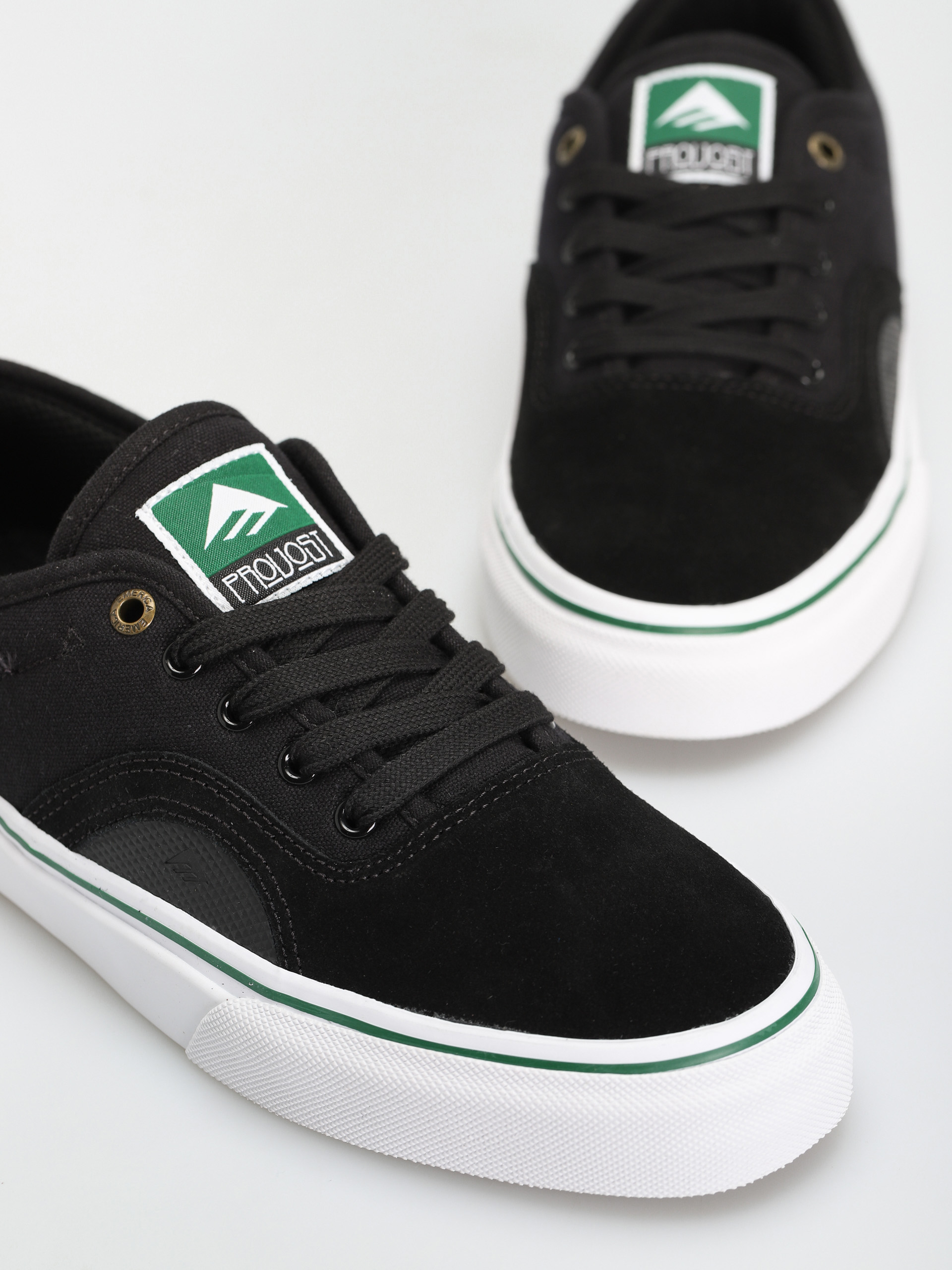 Pantofi Emerica Provost G6 (black/white/gold)