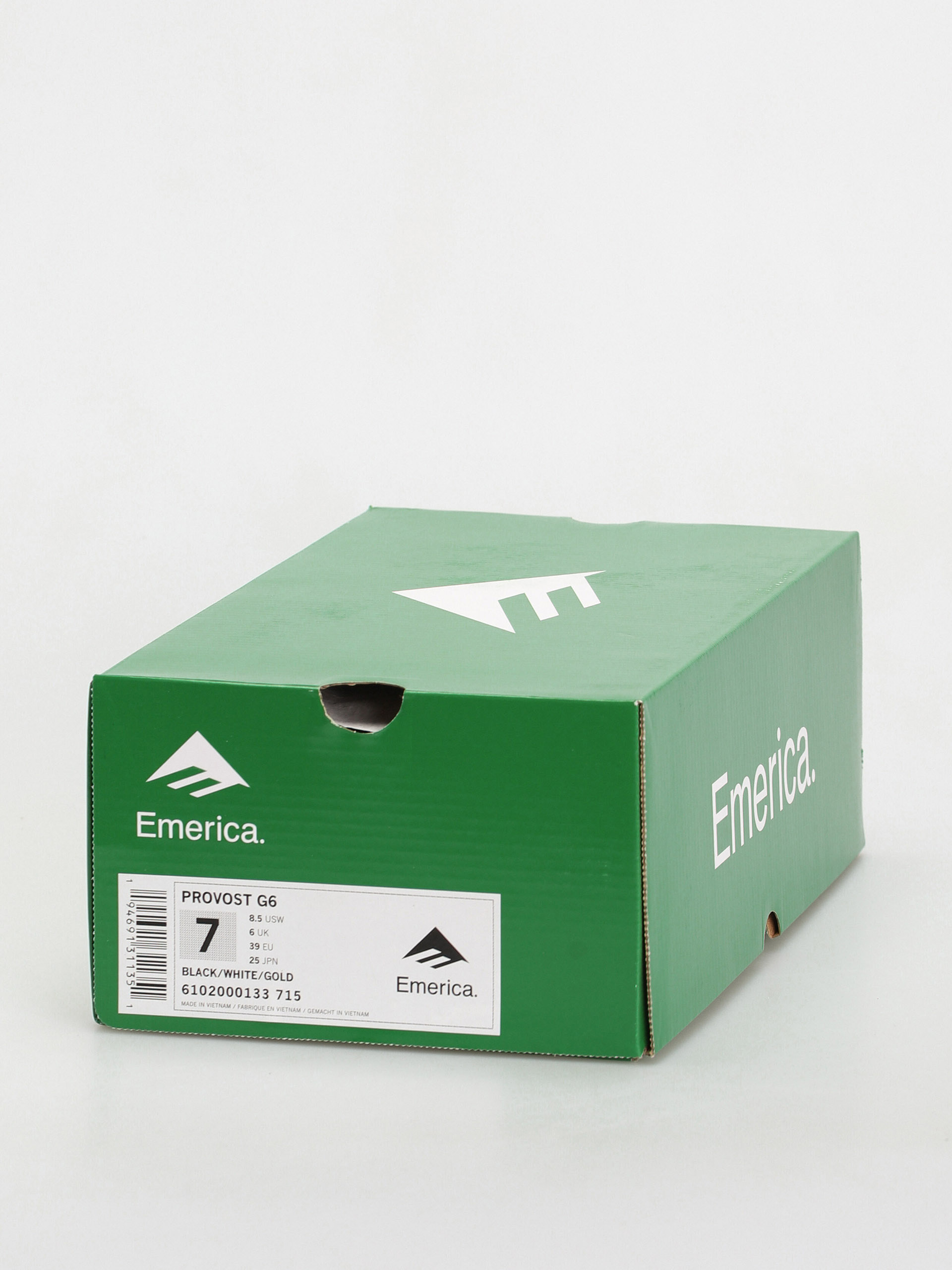 Pantofi Emerica Provost G6 (black/white/gold)