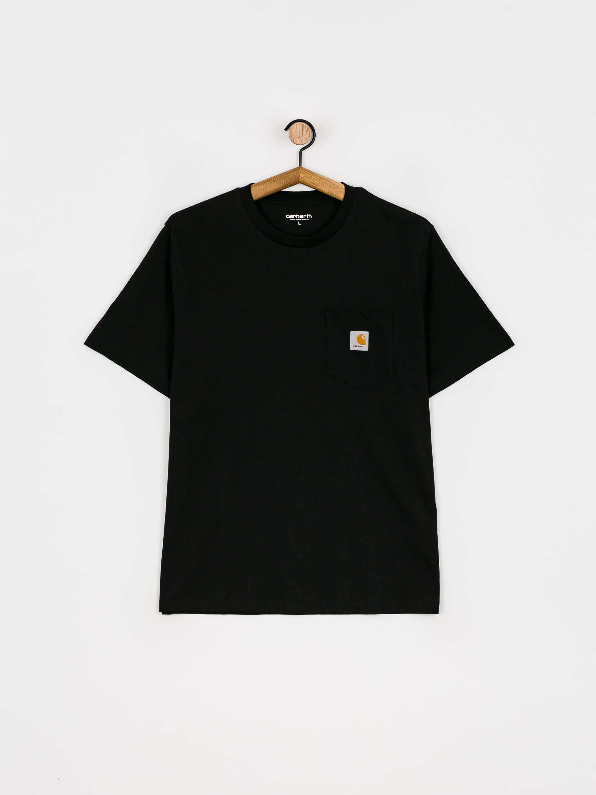 ウェア carhartt wip STRIKER T-SHIRT M Tricou Carhartt WIP Pocket - negru (black)