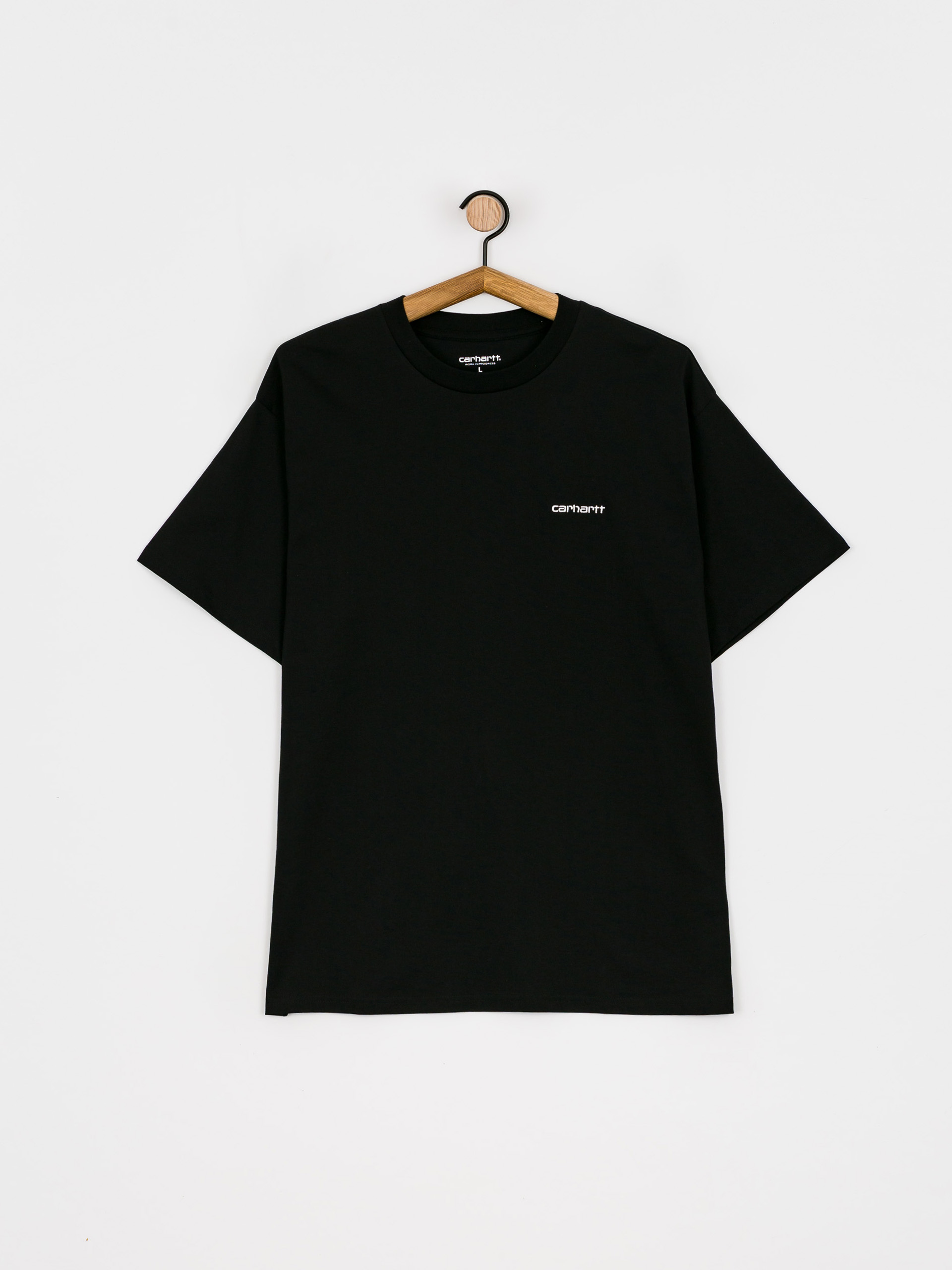 Tricou Carhartt WIP Script Embroidery (black/white)