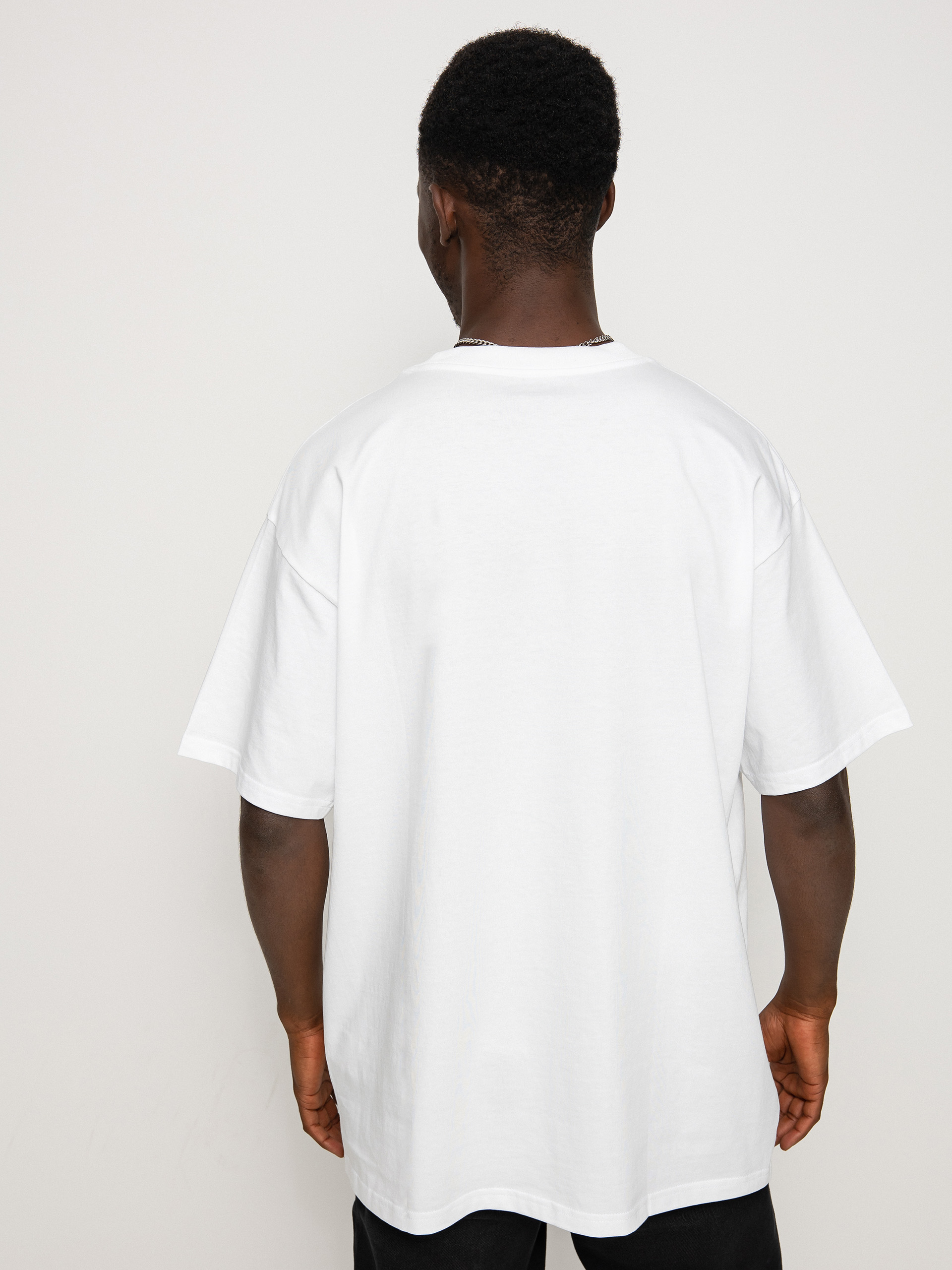 Tricou Carhartt WIP Script Embroidery (white/black)