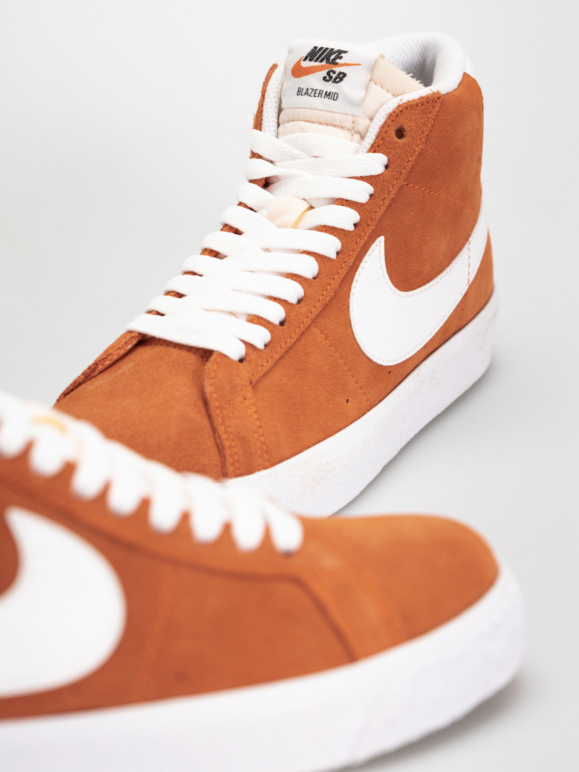 Pantofi Nike SB Zoom Blazer Mid (safety orange/white safety orange white)