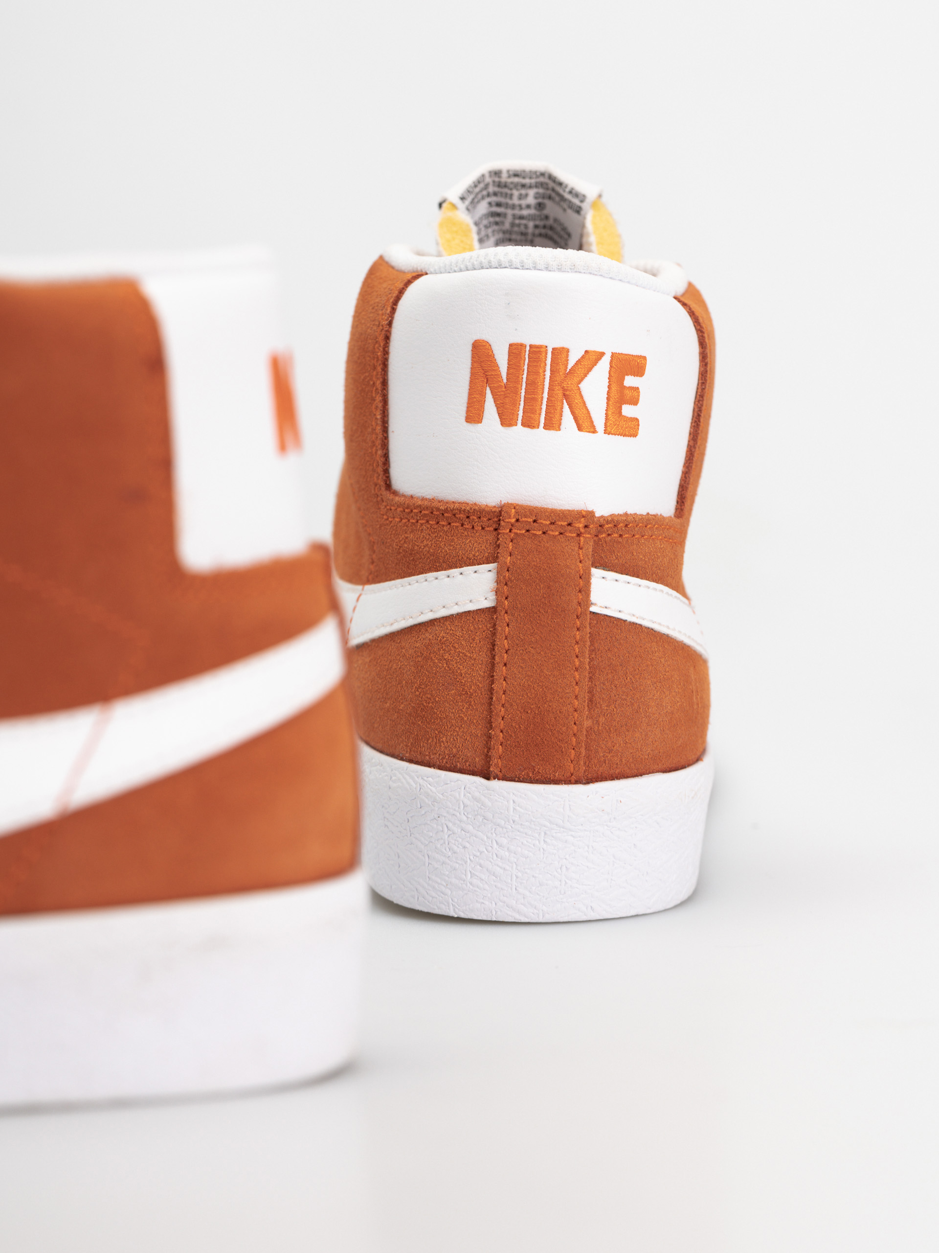 Pantofi Nike SB Zoom Blazer Mid (safety orange/white safety orange white)