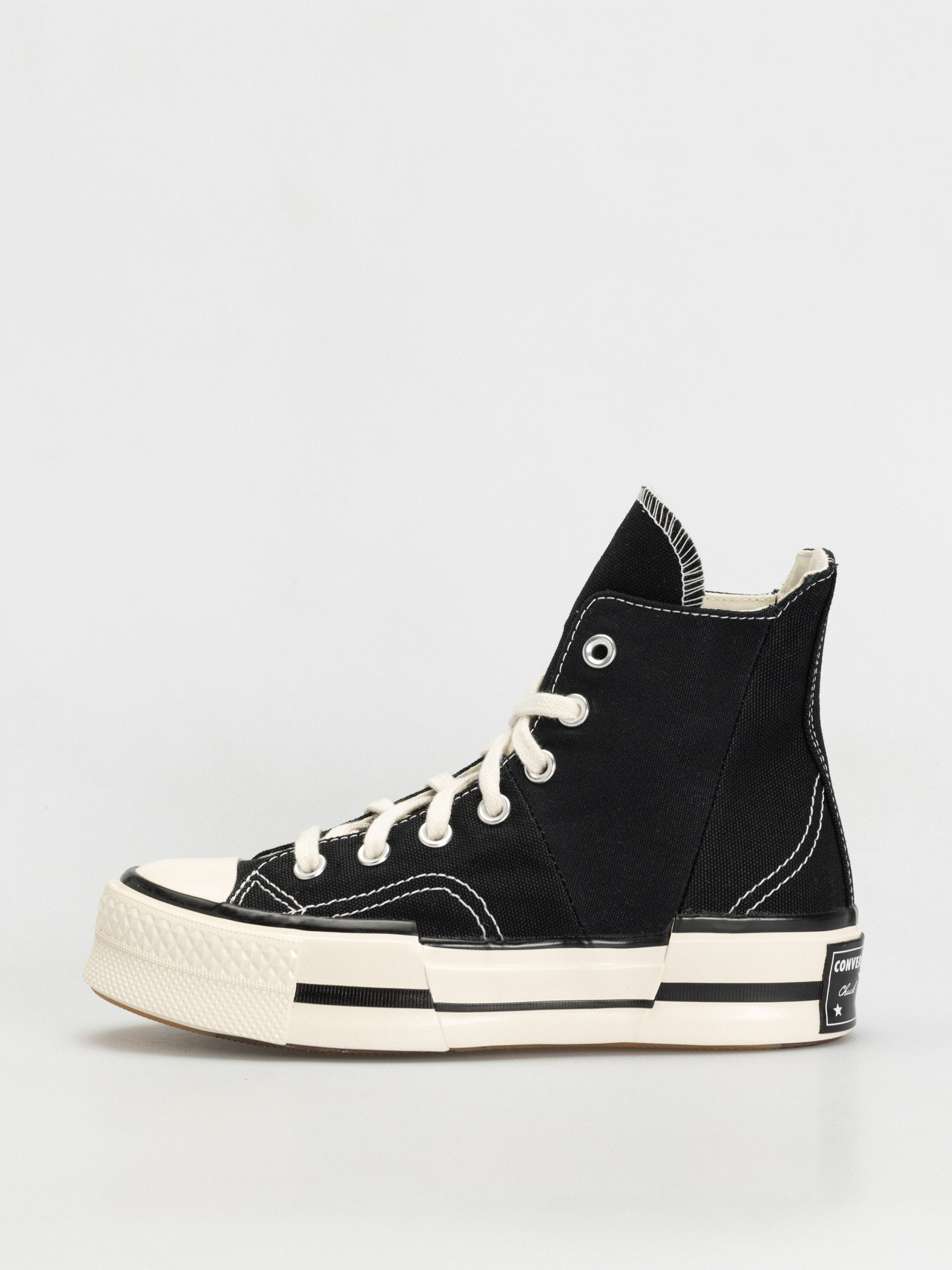 Teniși Converse Chuck 70 Plus Hi (black/egret/black)