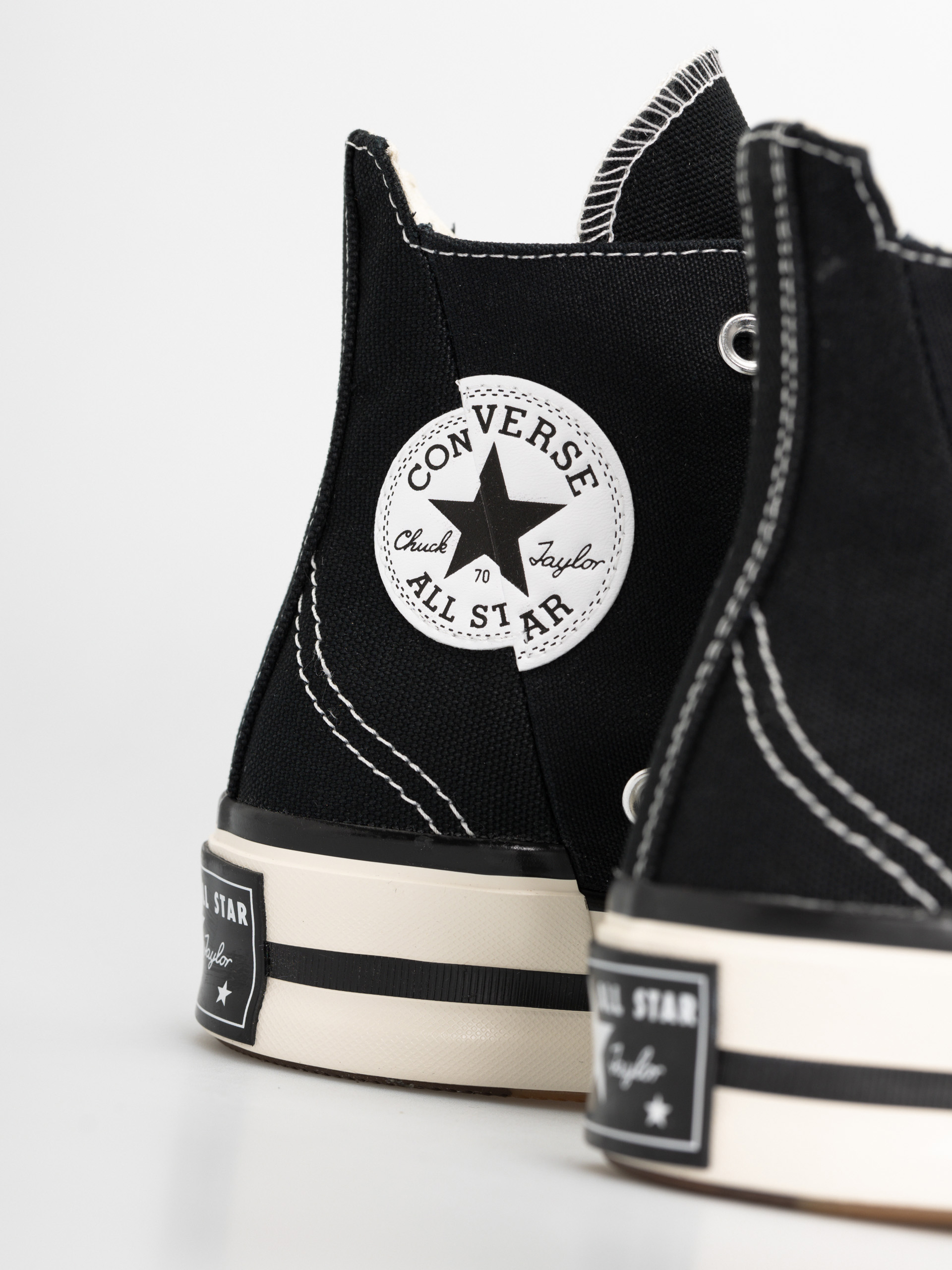 Teniși Converse Chuck 70 Plus Hi (black/egret/black)