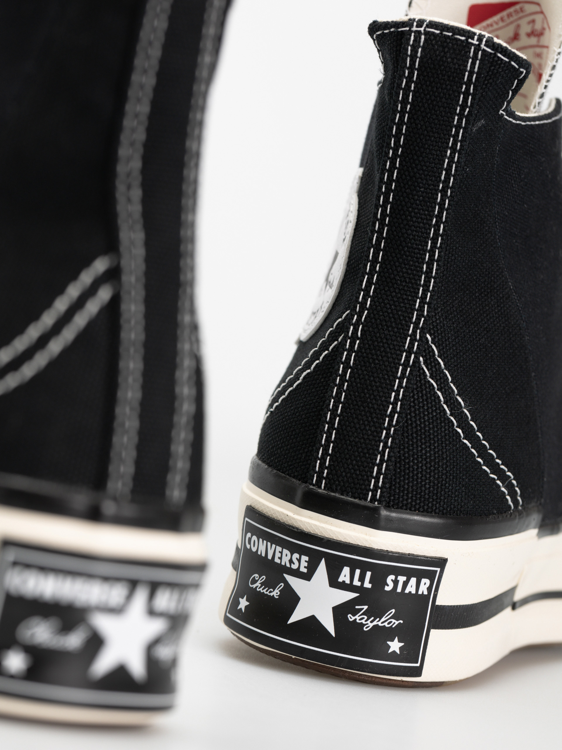 Teniși Converse Chuck 70 Plus Hi (black/egret/black)