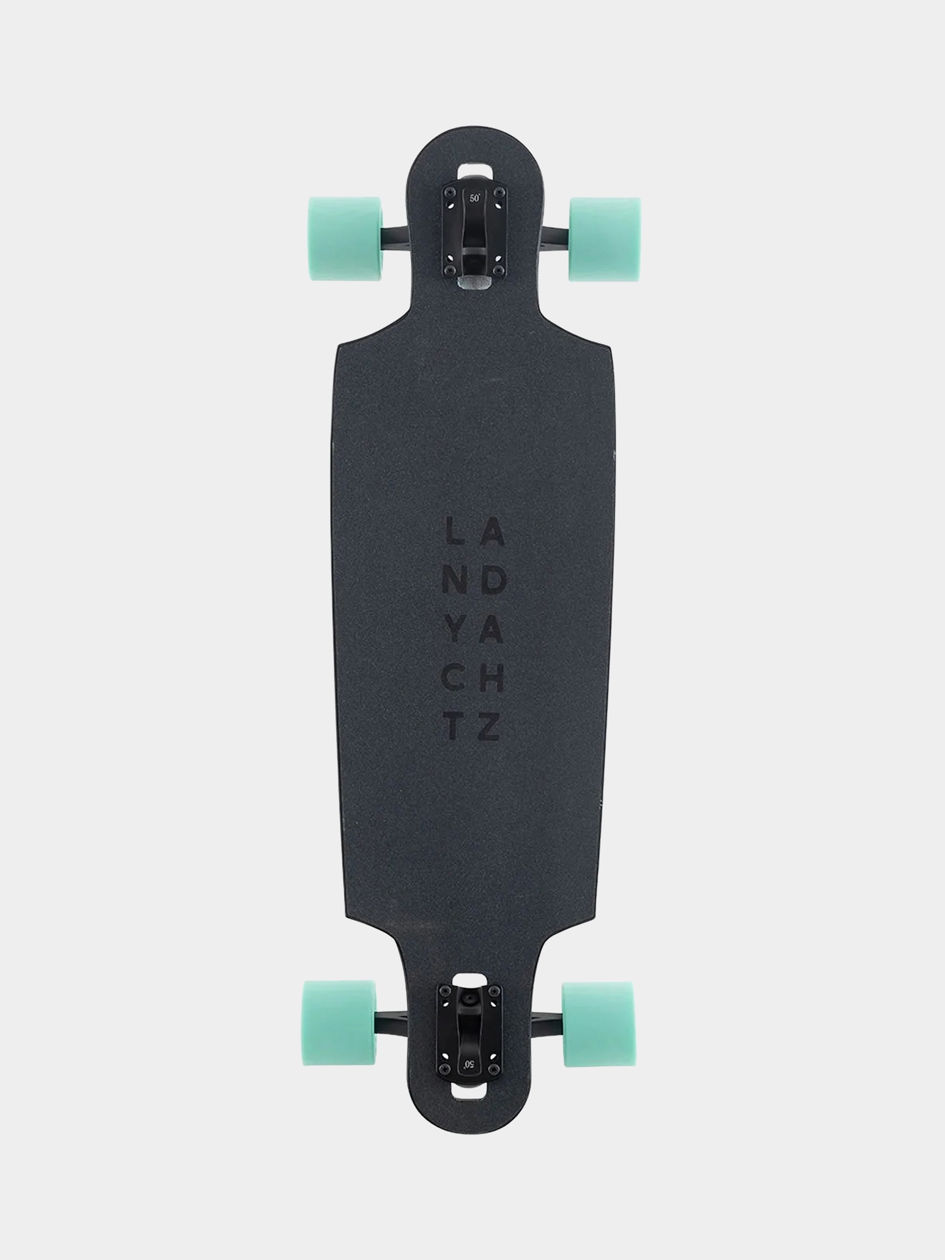Longboard Landyachtz Drop Cat 33 - negru, gri (seeker black)